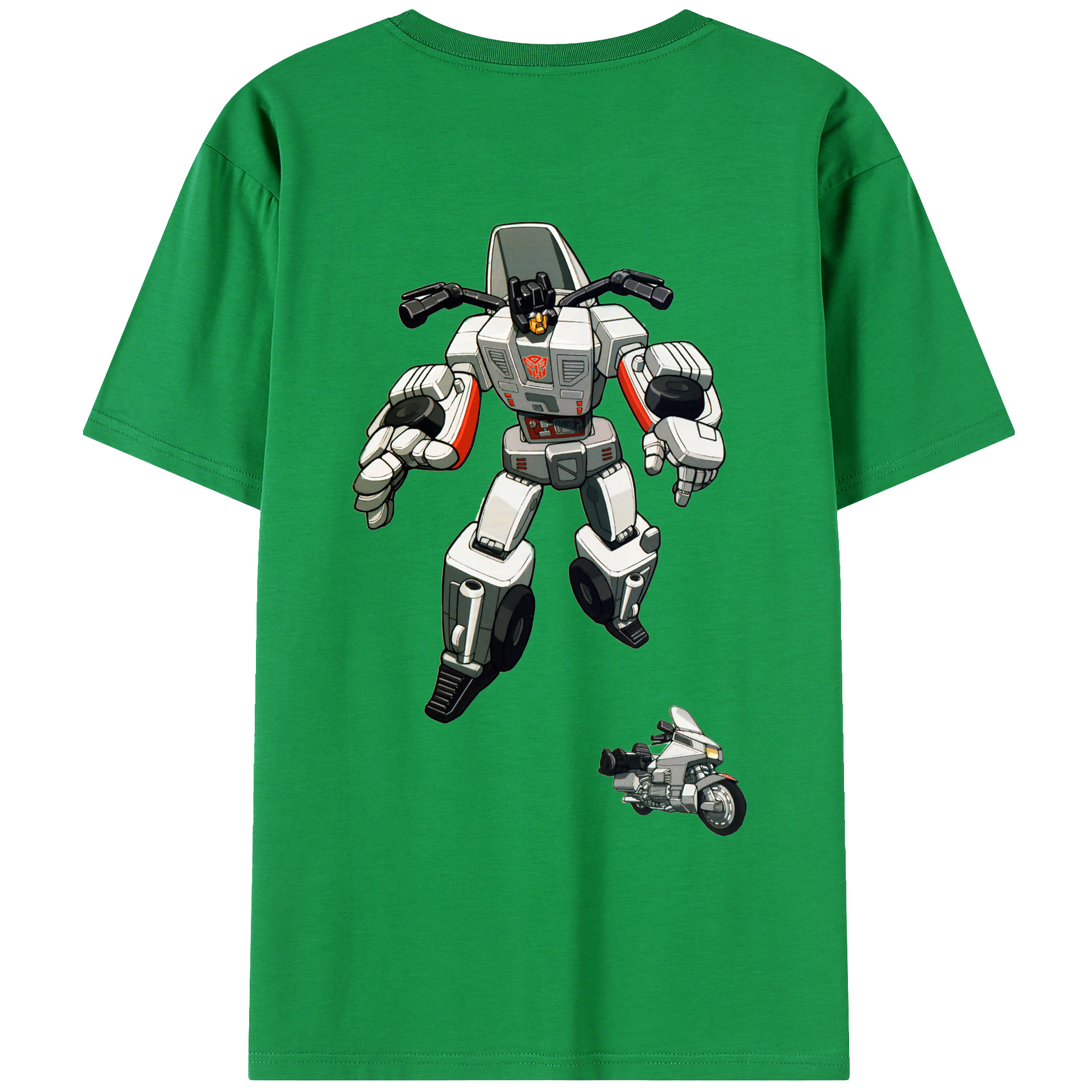 （画像用）  綿100％ メンズ半袖Tシャツ（バックプリント） 通気性