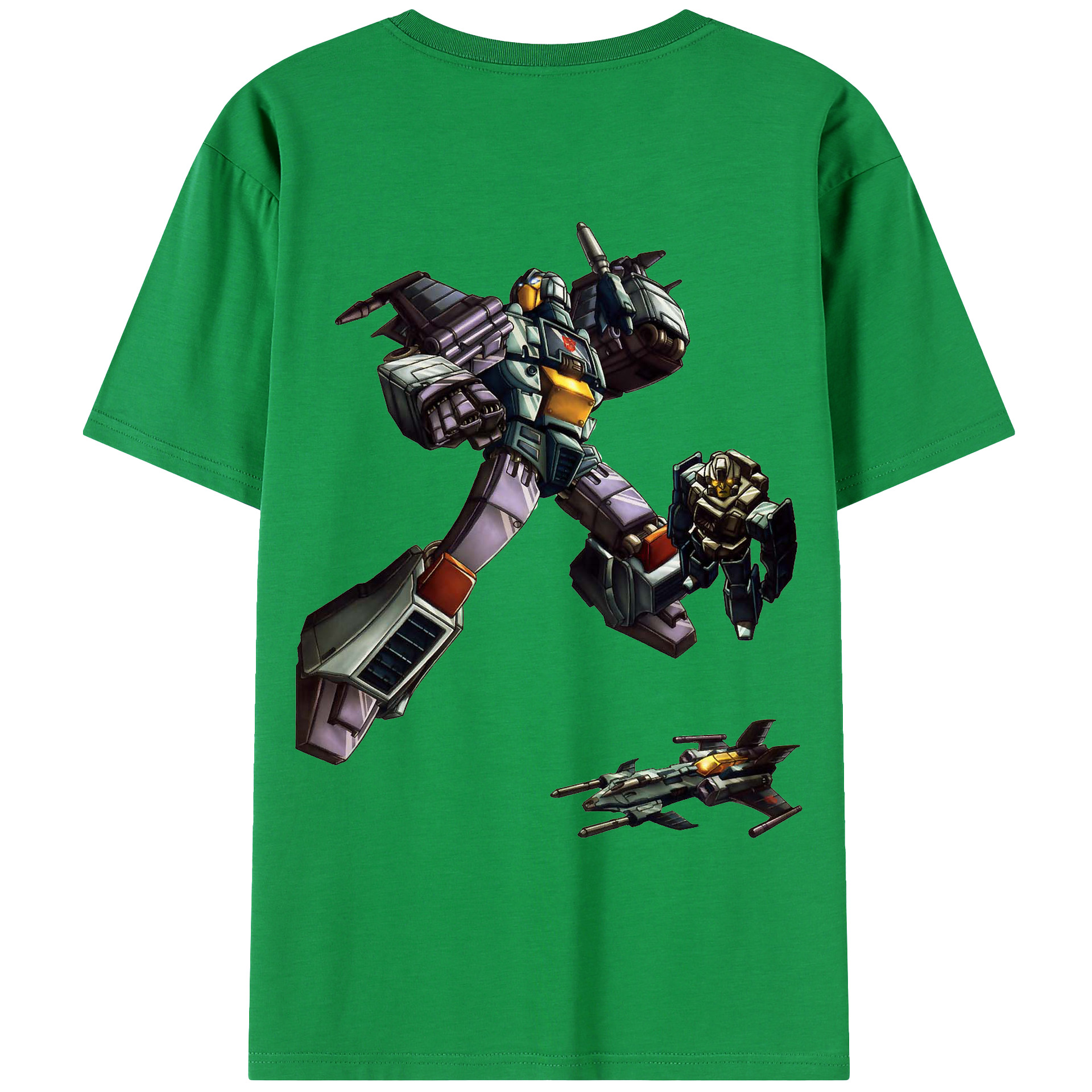 （画像用）  綿100％ メンズ半袖Tシャツ（バックプリント） 通気性