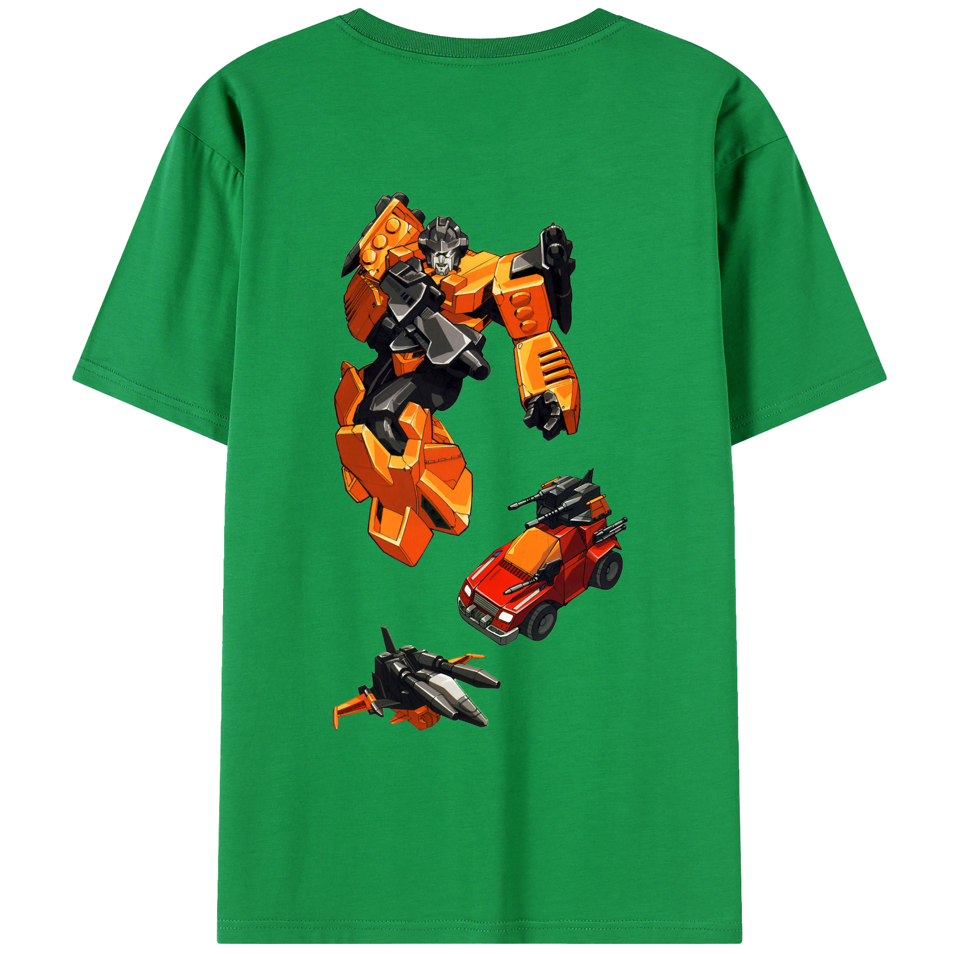 （画像用）  綿100％ メンズ半袖Tシャツ（バックプリント） 通気性