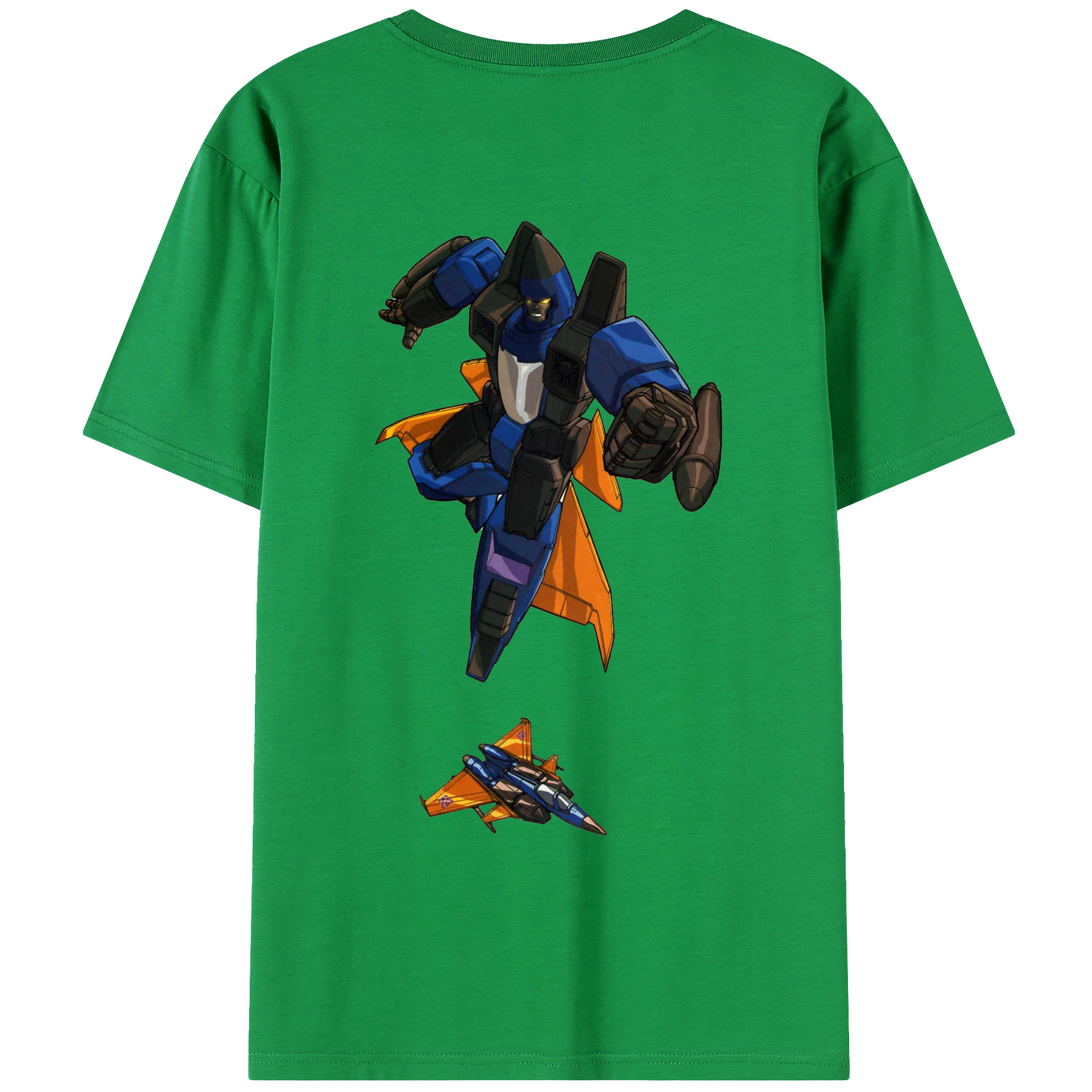 （画像用）  綿100％ メンズ半袖Tシャツ（バックプリント） 通気性
