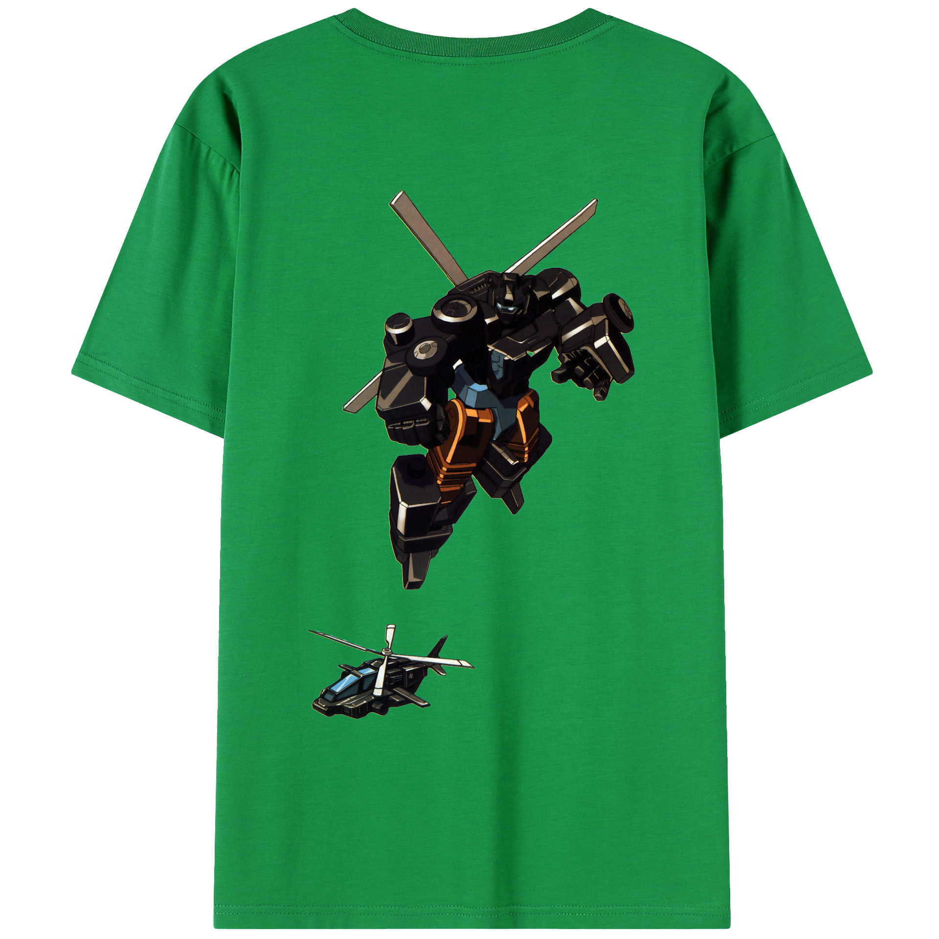 （画像用）  綿100％ メンズ半袖Tシャツ（バックプリント） 通気性