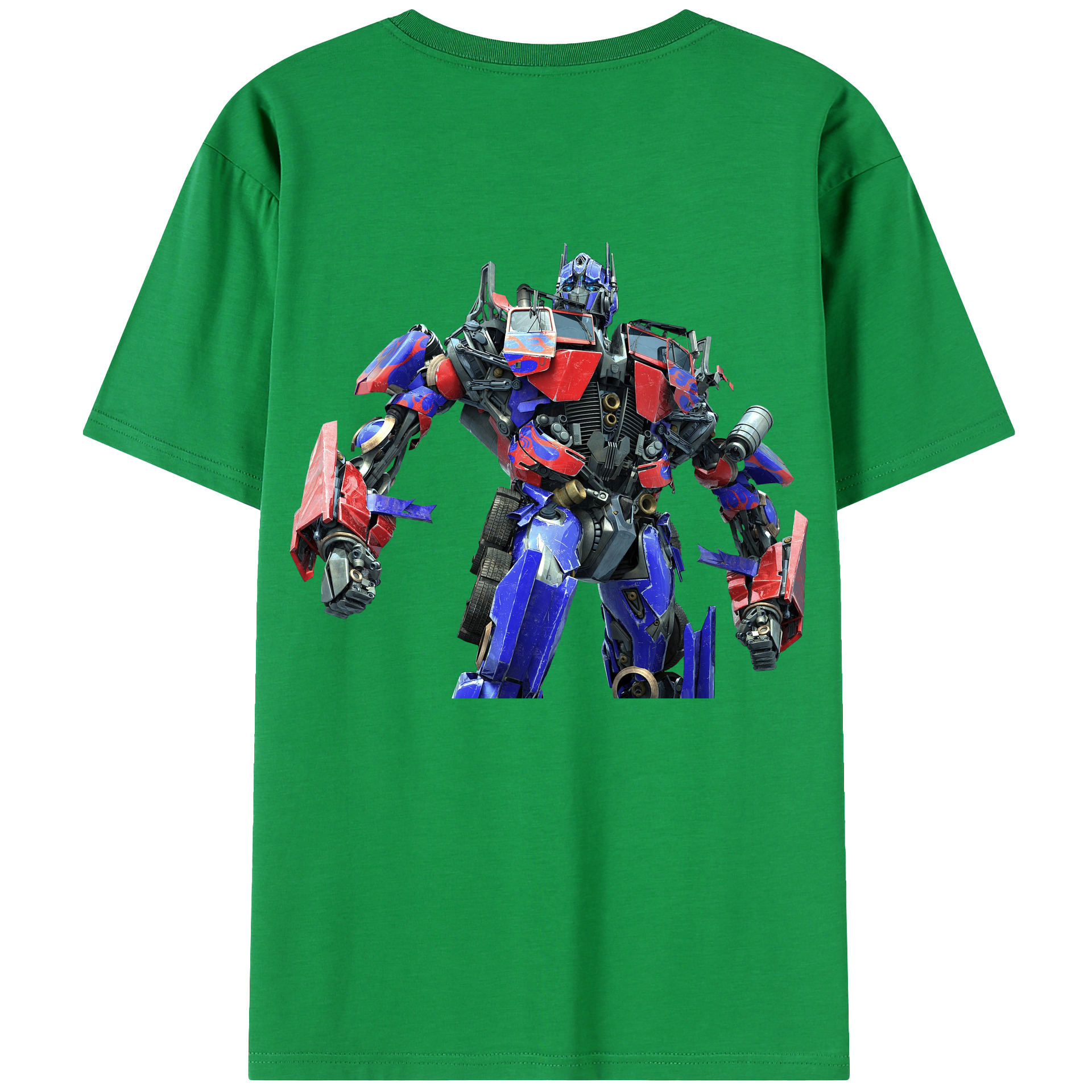 （画像用）  綿100％ メンズ半袖Tシャツ（バックプリント） 通気性