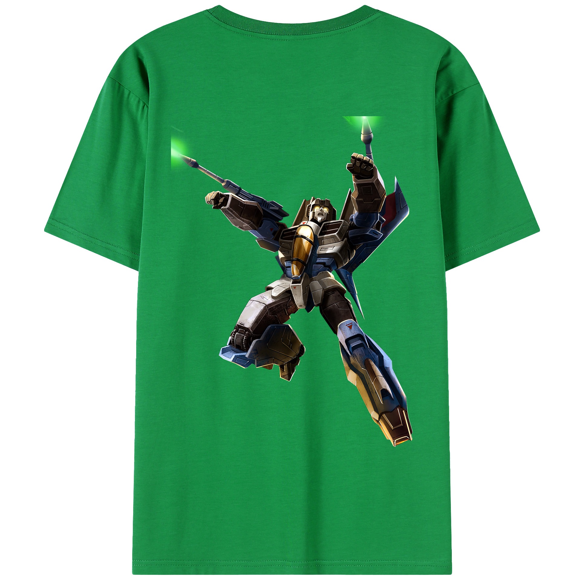 （画像用）  綿100％ メンズ半袖Tシャツ（バックプリント） 通気性
