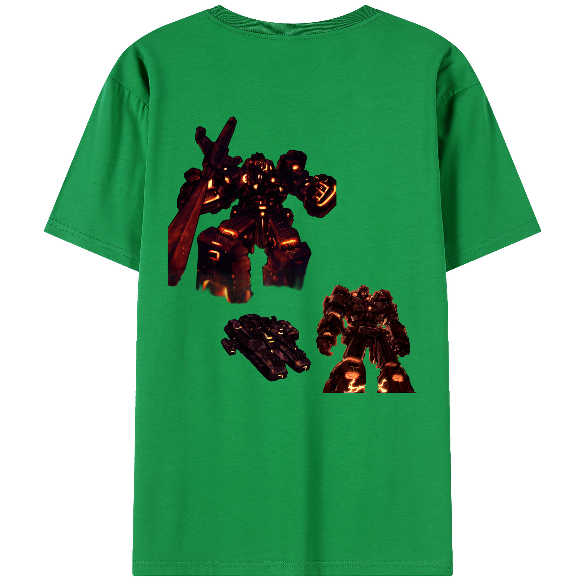 （画像用）  綿100％ メンズ半袖Tシャツ（バックプリント） 通気性