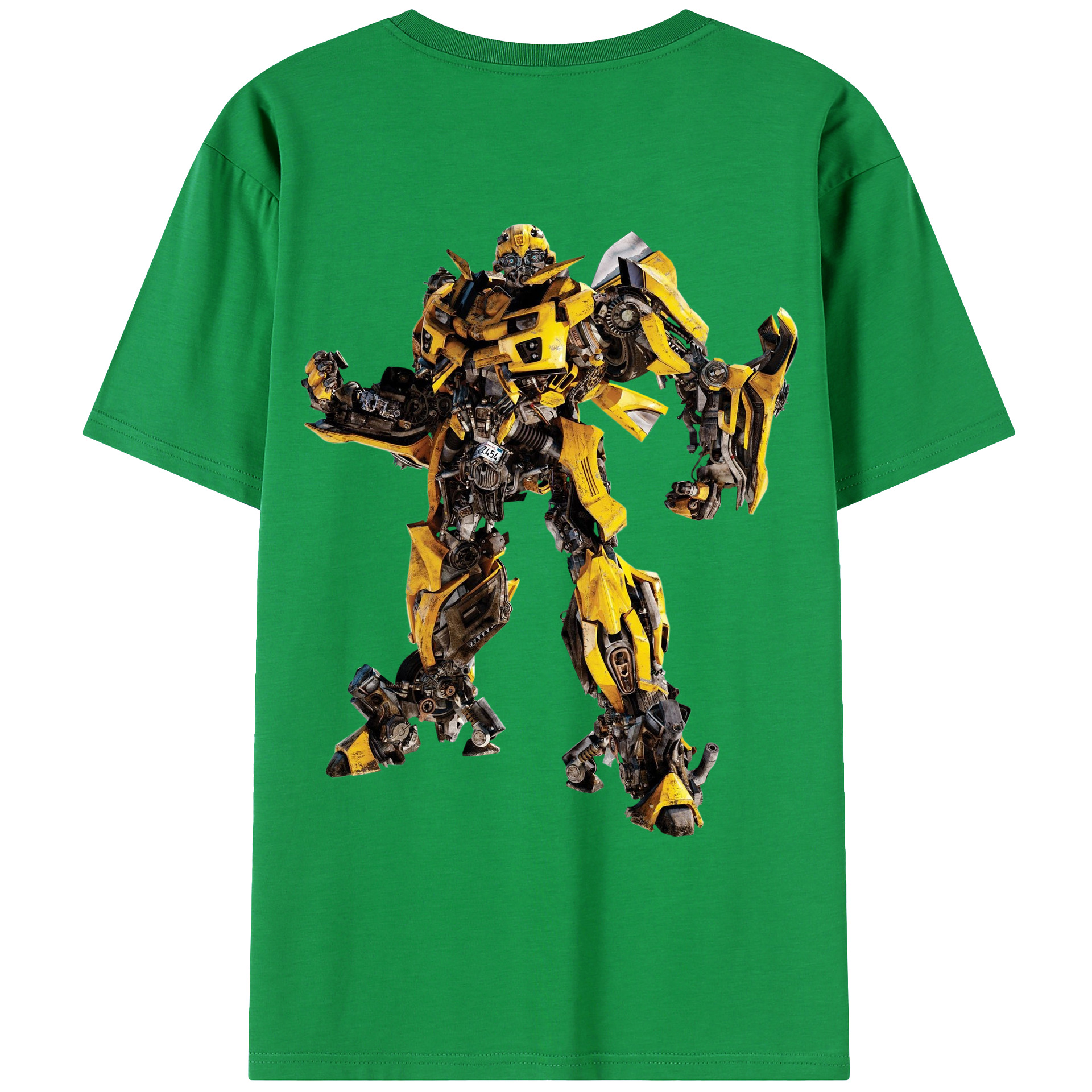 （画像用）  綿100％ メンズ半袖Tシャツ（バックプリント） 通気性