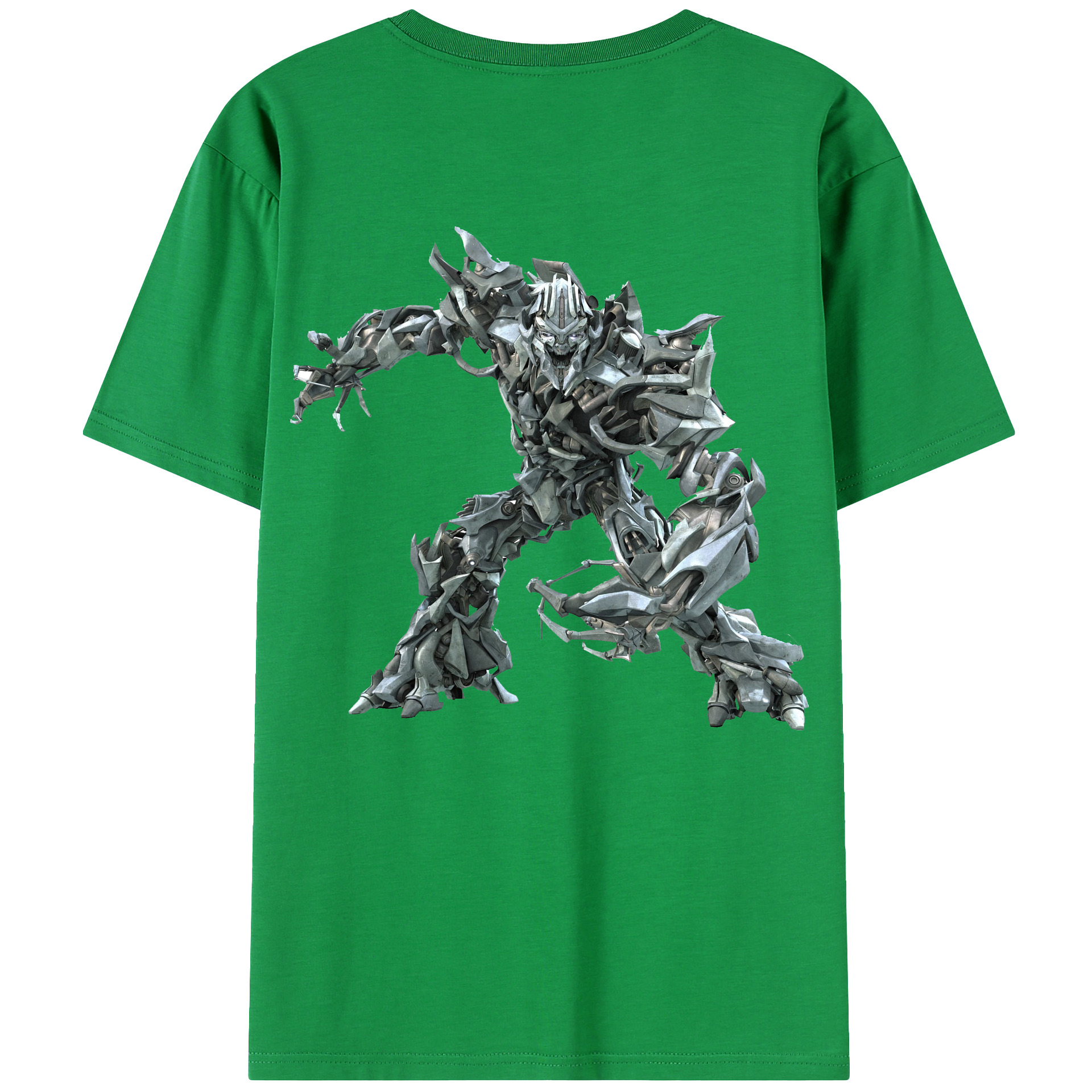 （画像用）  綿100％ メンズ半袖Tシャツ（バックプリント） 通気性