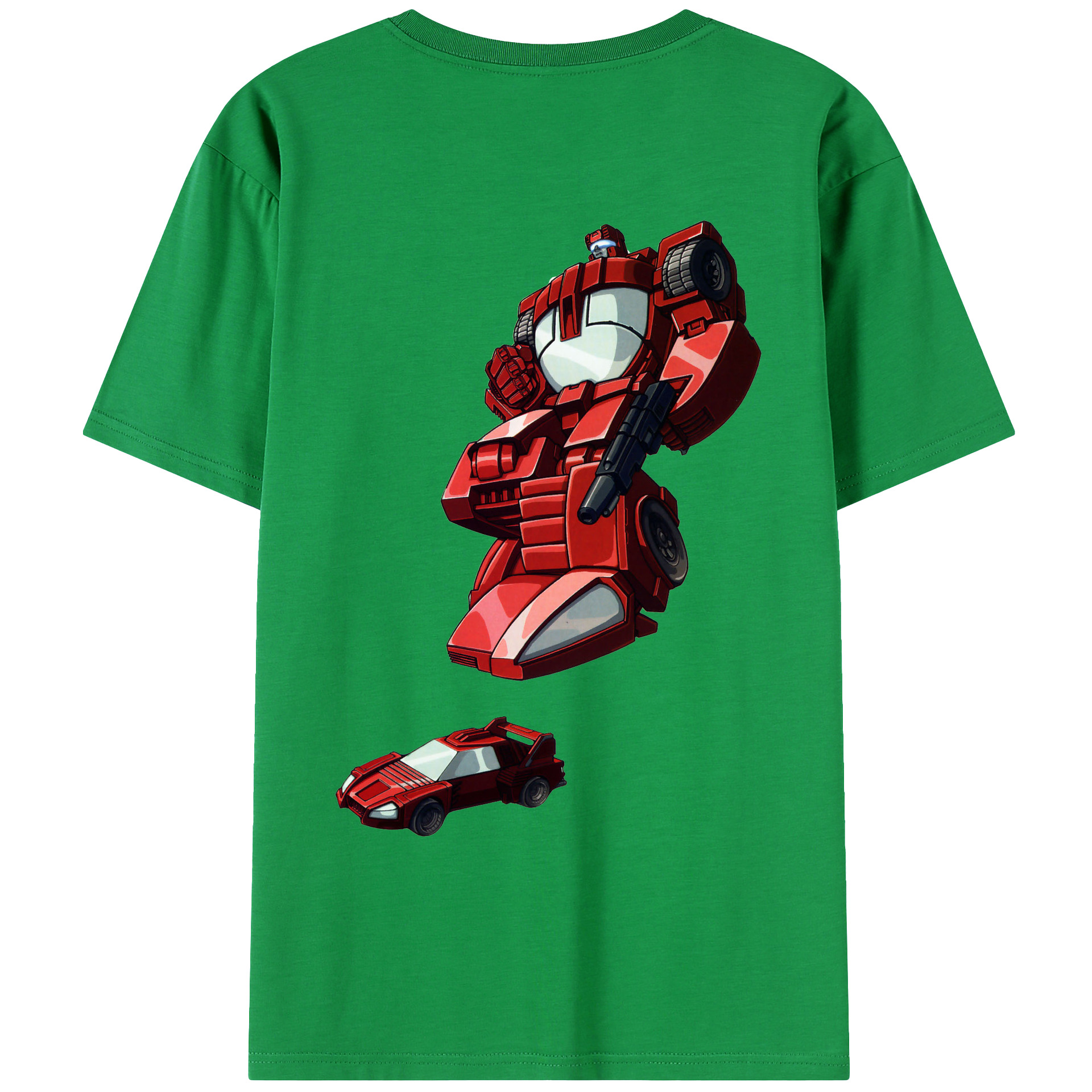 （画像用）  綿100％ メンズ半袖Tシャツ（バックプリント） 通気性