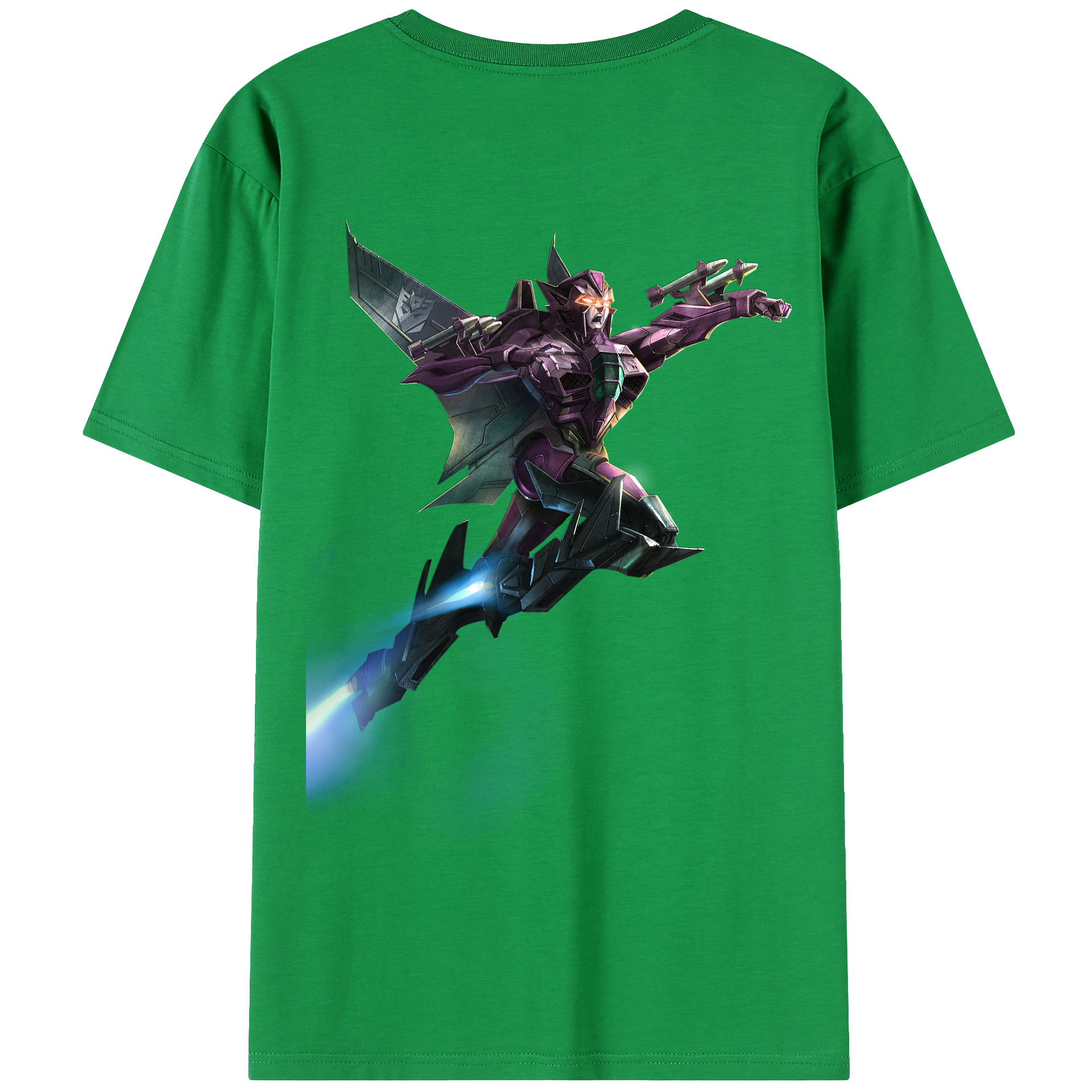 （画像用）  綿100％ メンズ半袖Tシャツ（バックプリント） 通気性