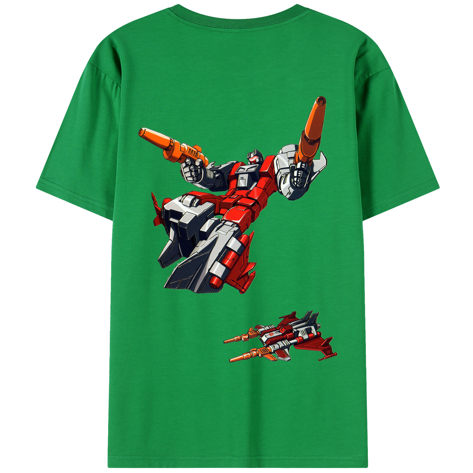 （画像用）  綿100％ メンズ半袖Tシャツ（バックプリント） 通気性