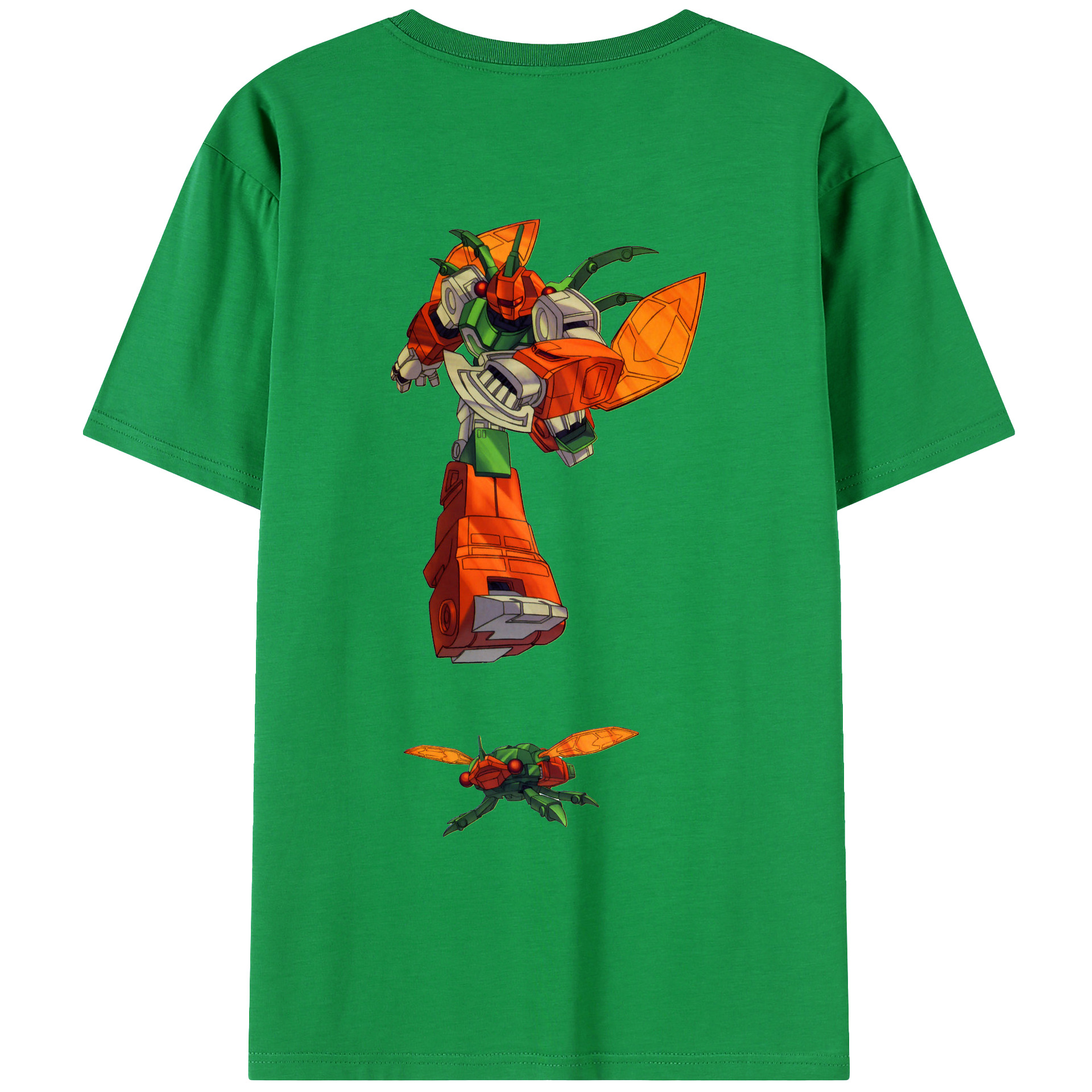 （画像用）  綿100％ メンズ半袖Tシャツ（バックプリント） 通気性