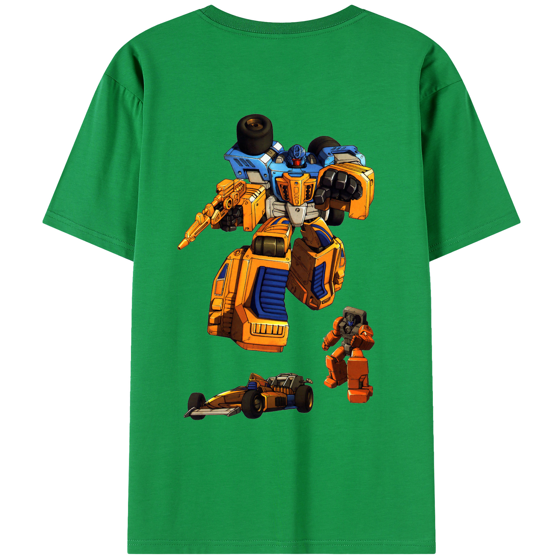 （画像用）  綿100％ メンズ半袖Tシャツ（バックプリント） 通気性