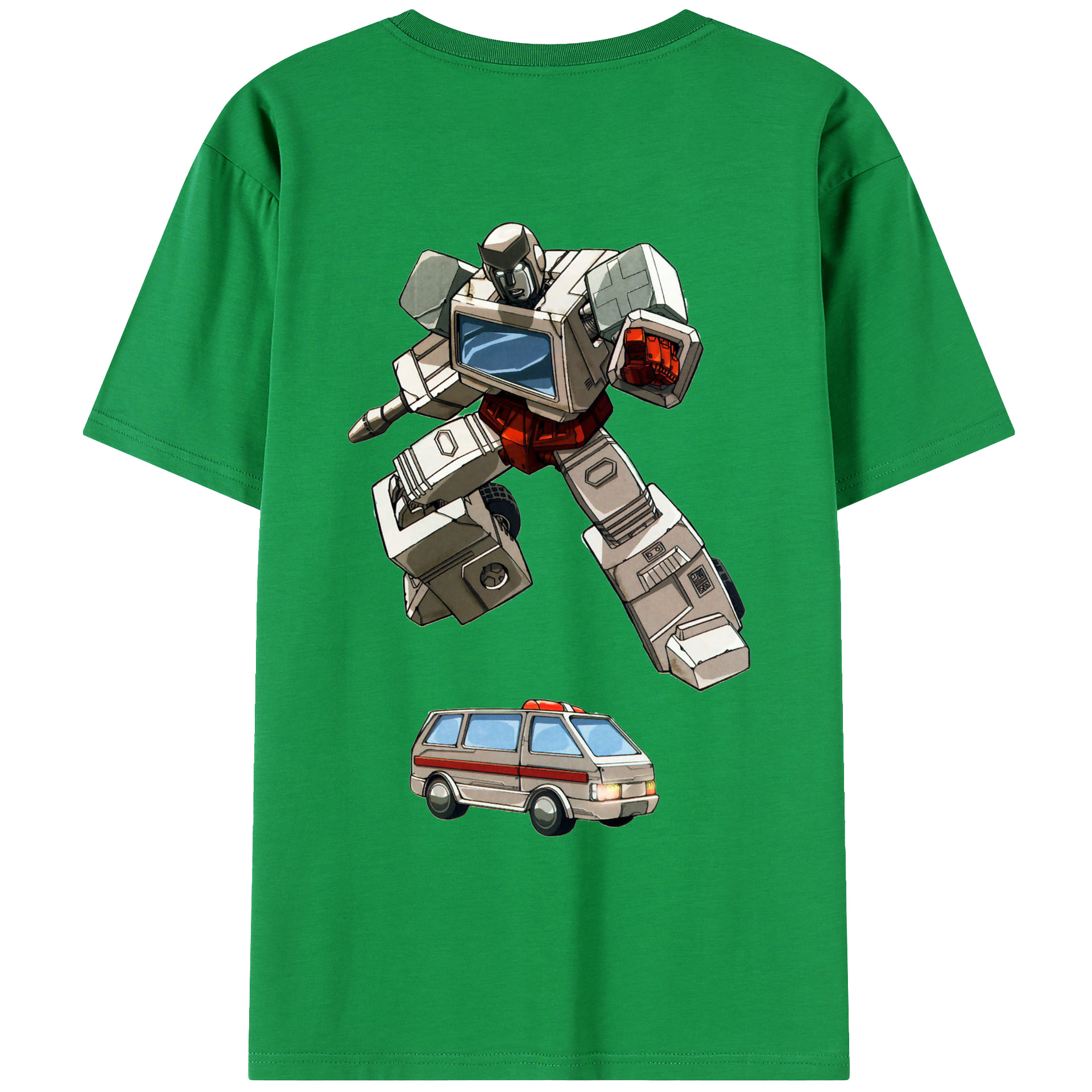 （画像用）  綿100％ メンズ半袖Tシャツ（バックプリント） 通気性
