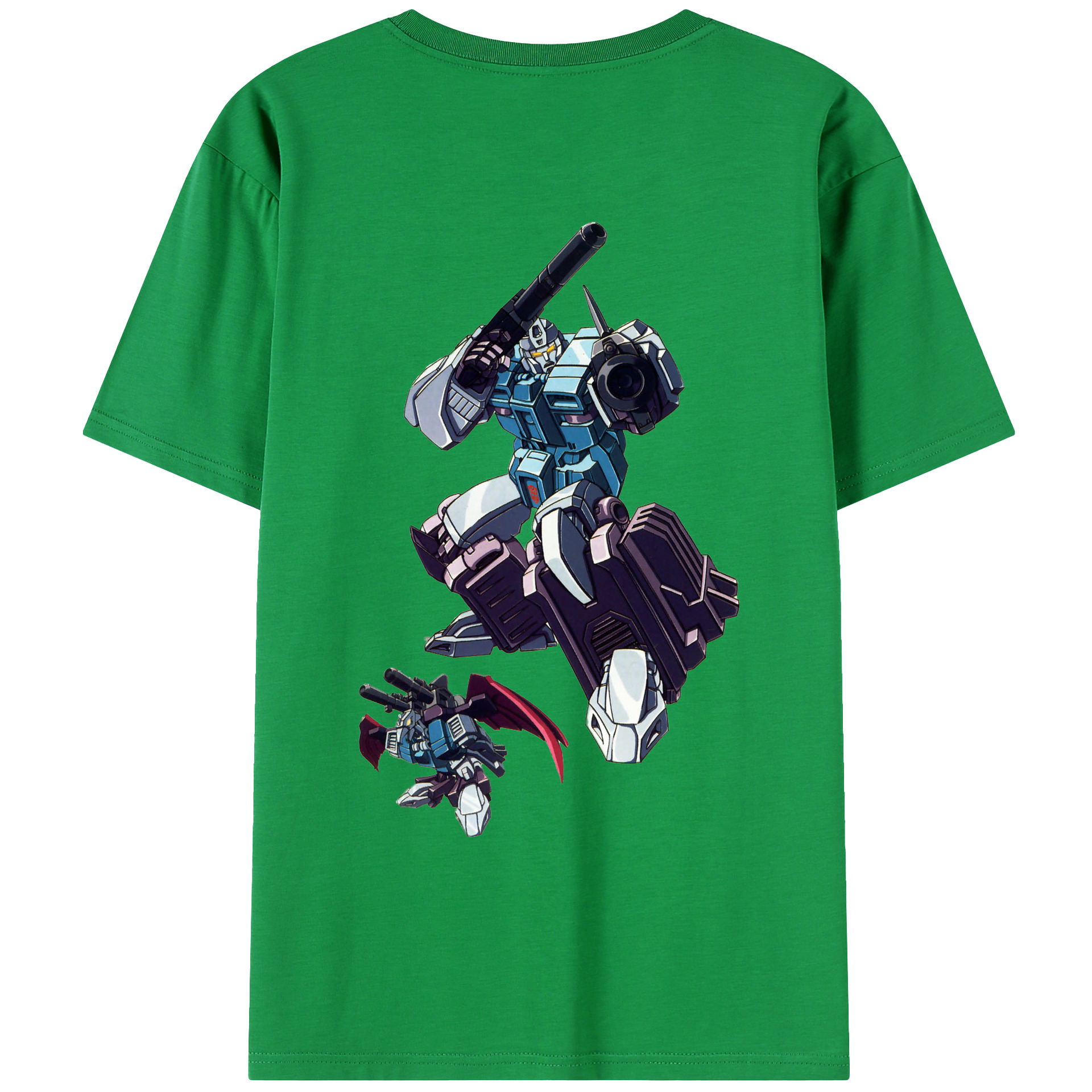 （画像用）  綿100％ メンズ半袖Tシャツ（バックプリント） 通気性