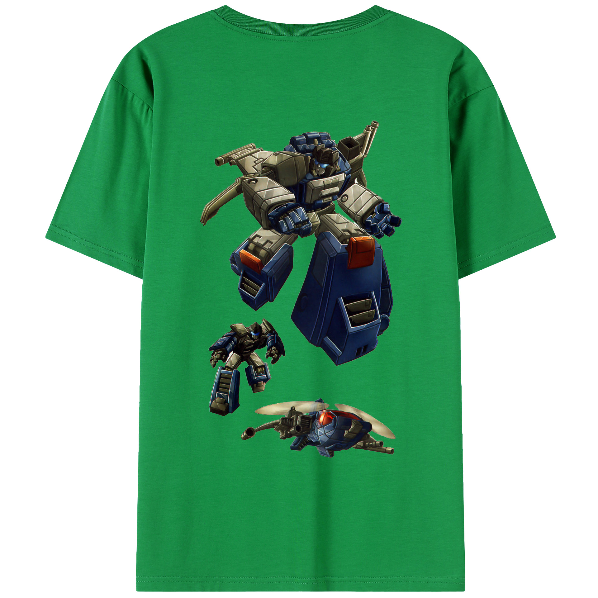 （画像用）  綿100％ メンズ半袖Tシャツ（バックプリント） 通気性