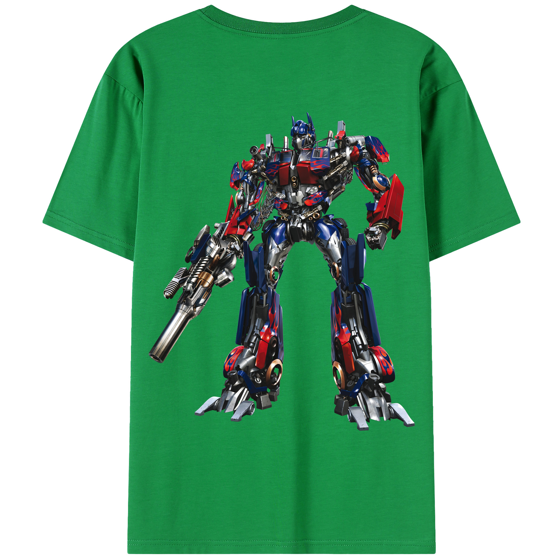（画像用）  綿100％ メンズ半袖Tシャツ（バックプリント） 通気性
