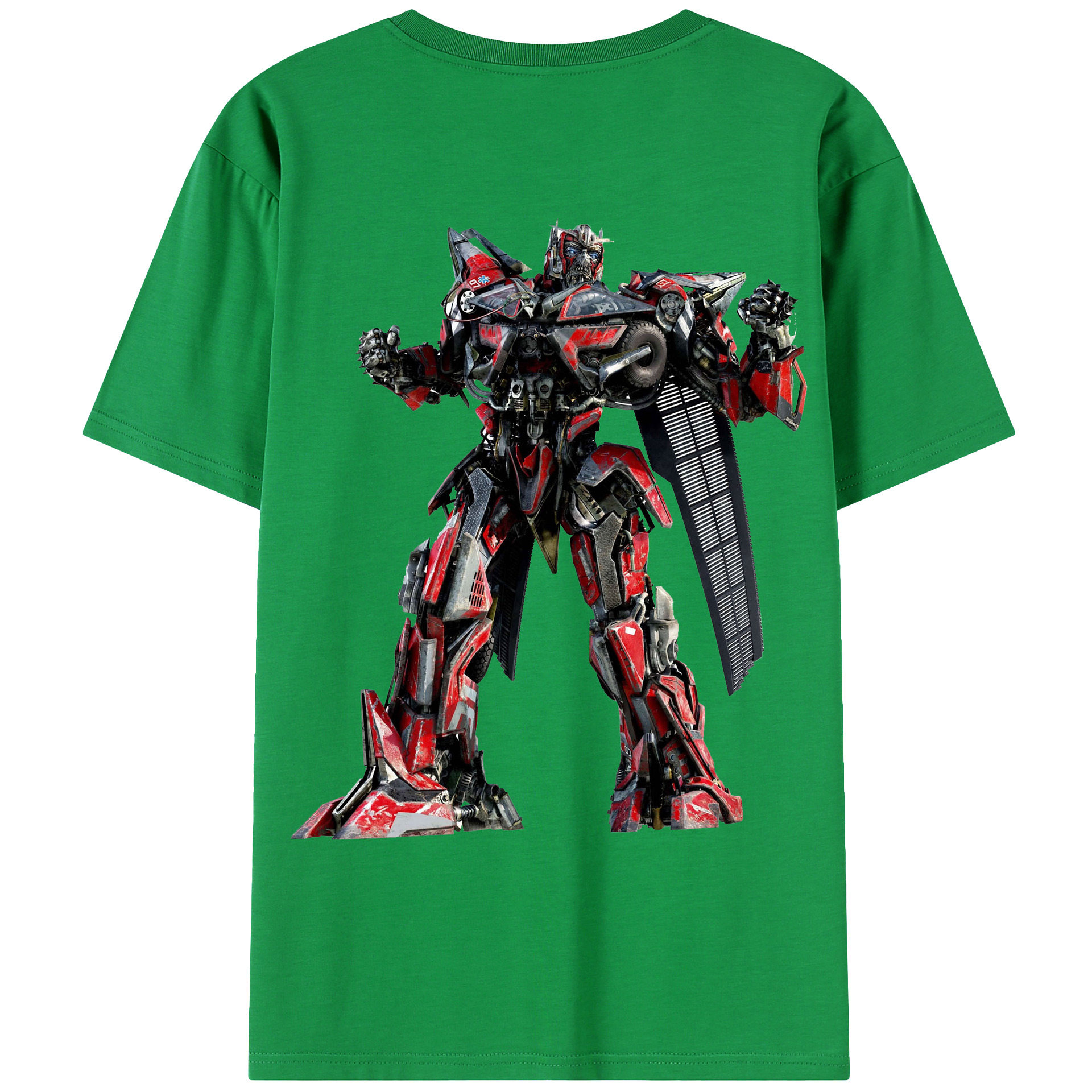 （画像用）  綿100％ メンズ半袖Tシャツ（バックプリント） 通気性