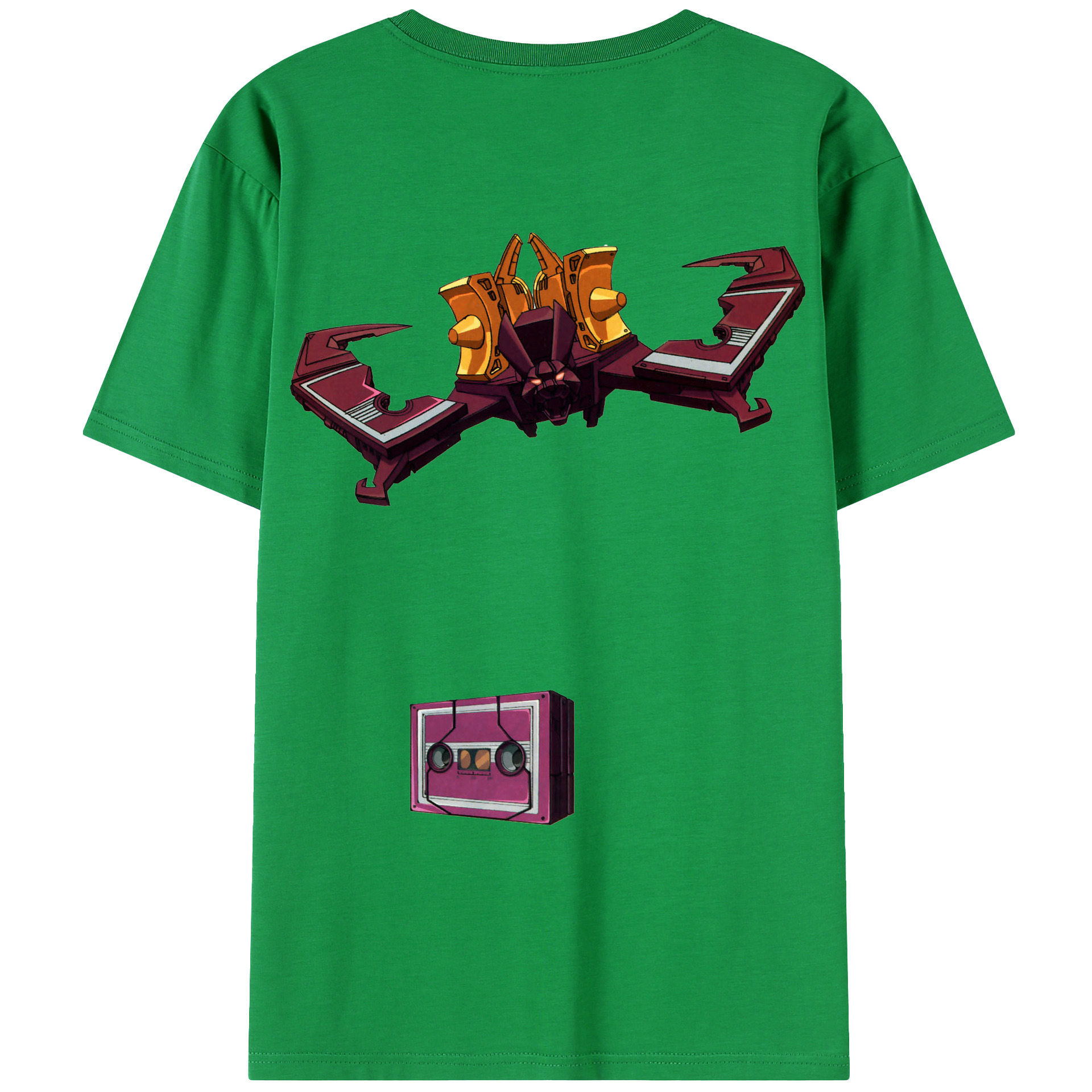 （画像用）  綿100％ メンズ半袖Tシャツ（バックプリント） 通気性
