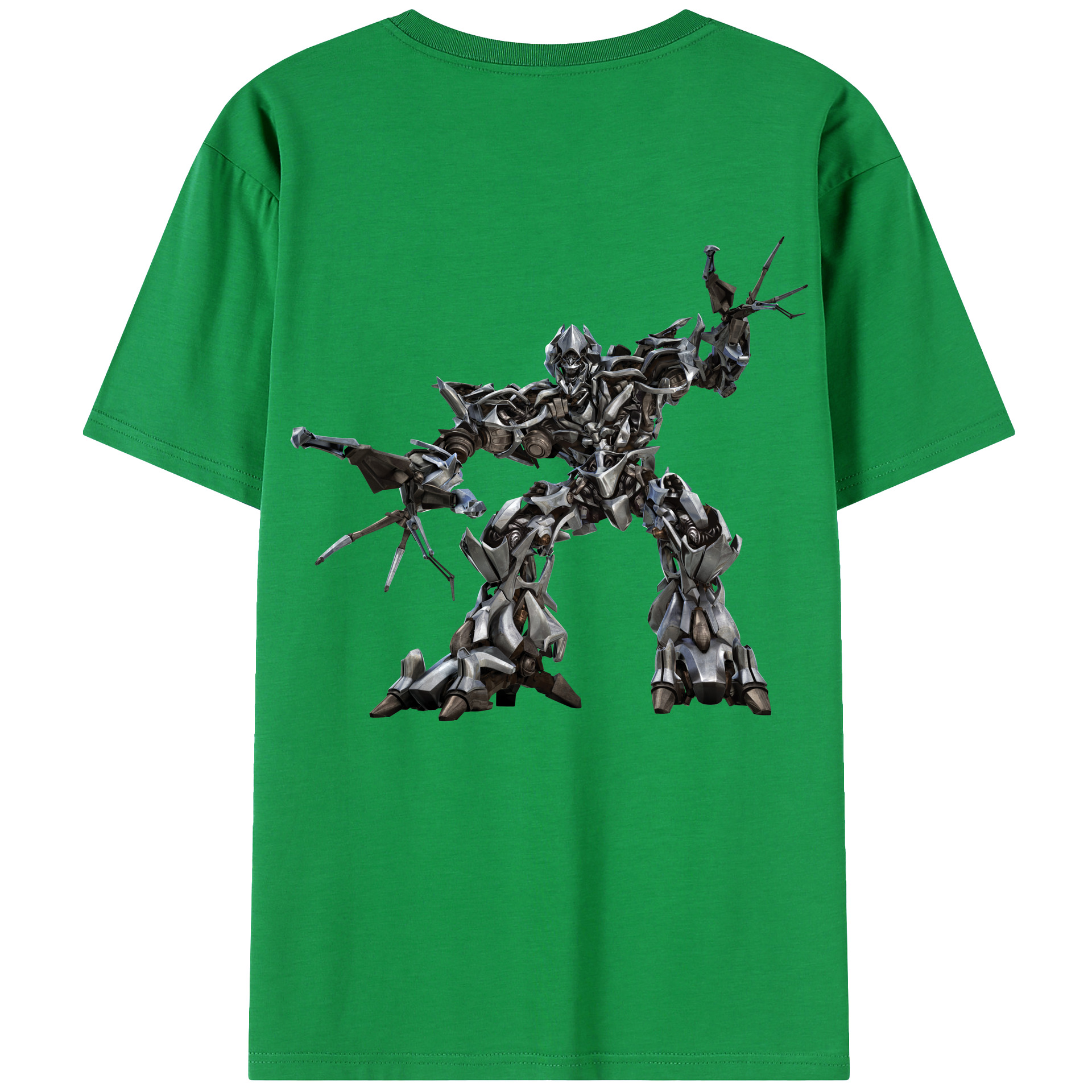 （画像用）  綿100％ メンズ半袖Tシャツ（バックプリント） 通気性