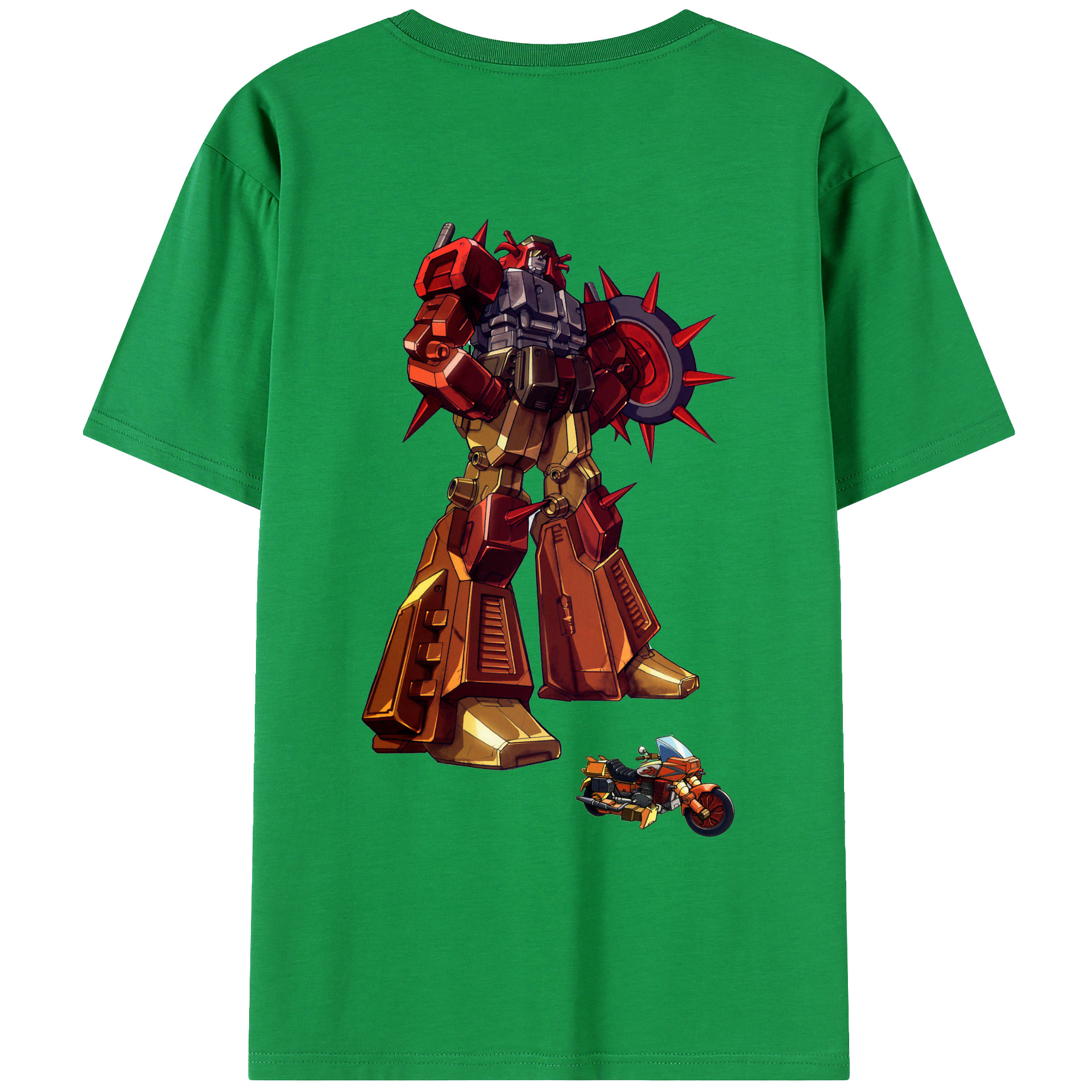 （画像用）  綿100％ メンズ半袖Tシャツ（バックプリント） 通気性