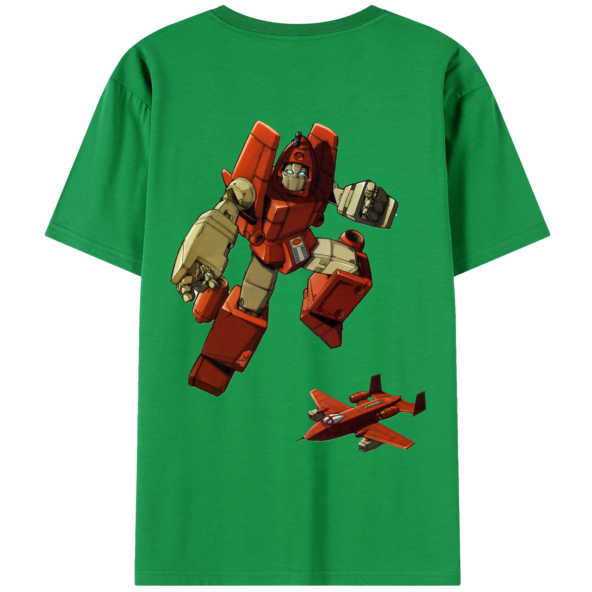 （画像用）  綿100％ メンズ半袖Tシャツ（バックプリント） 通気性