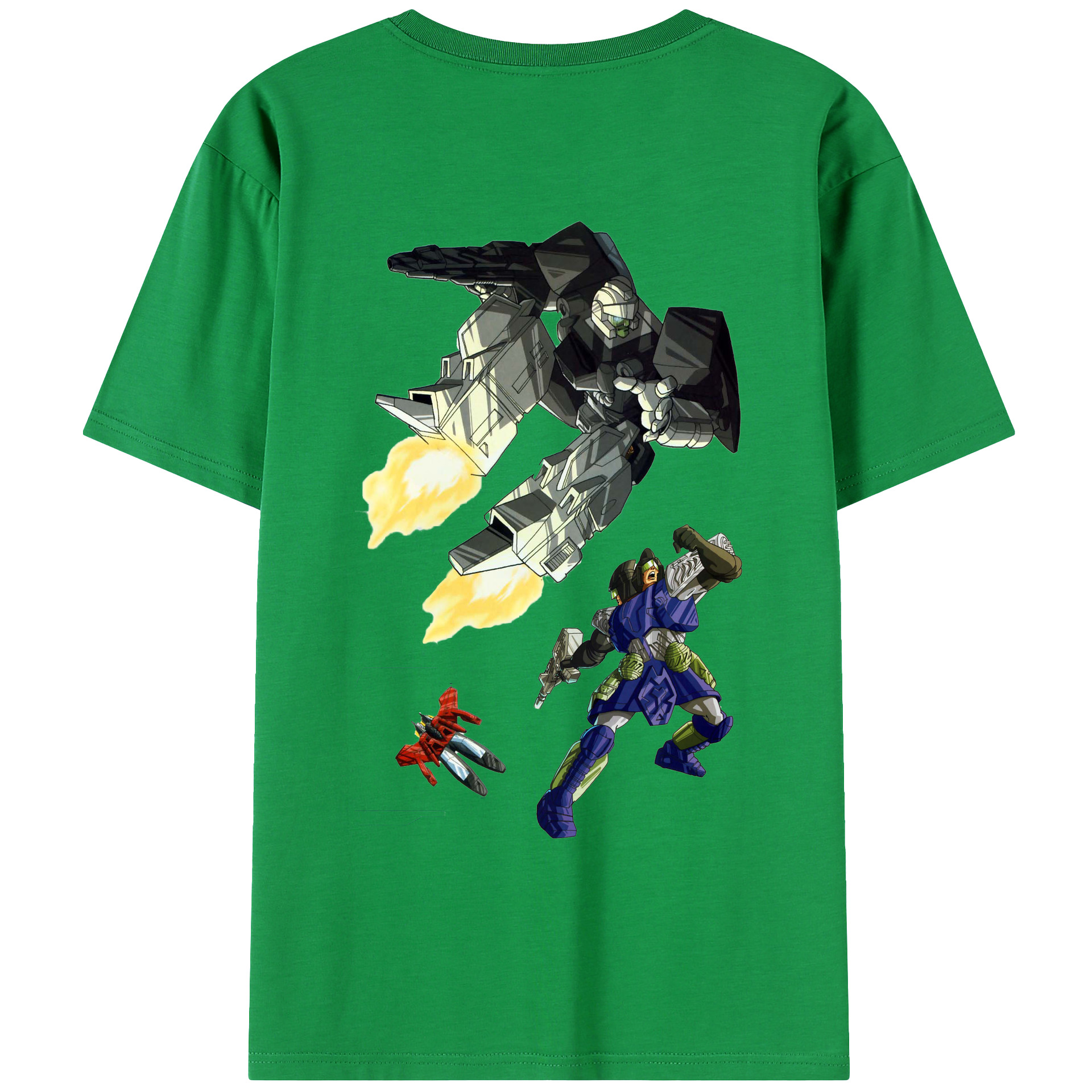（画像用）  綿100％ メンズ半袖Tシャツ（バックプリント） 通気性