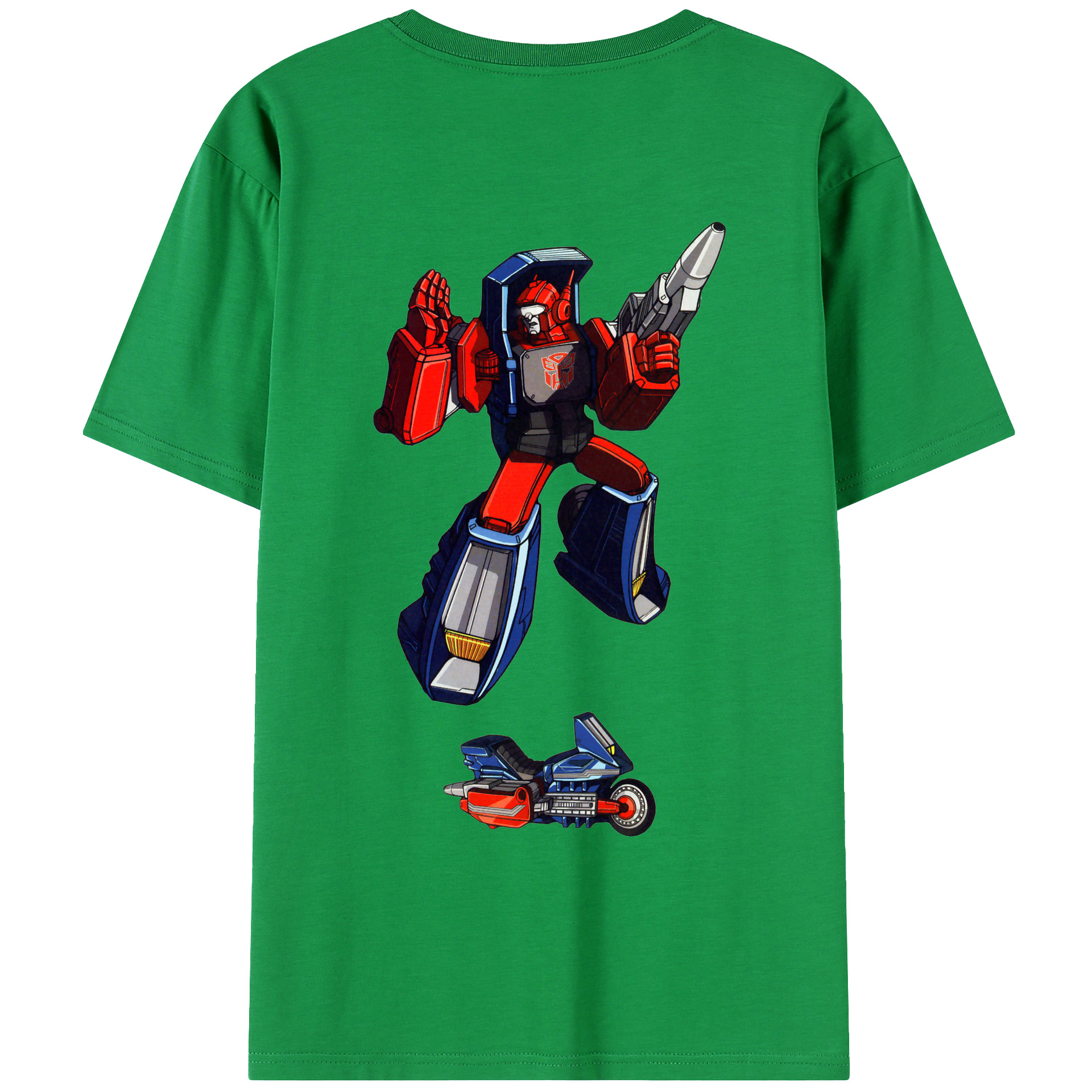 （画像用）  綿100％ メンズ半袖Tシャツ（バックプリント） 通気性