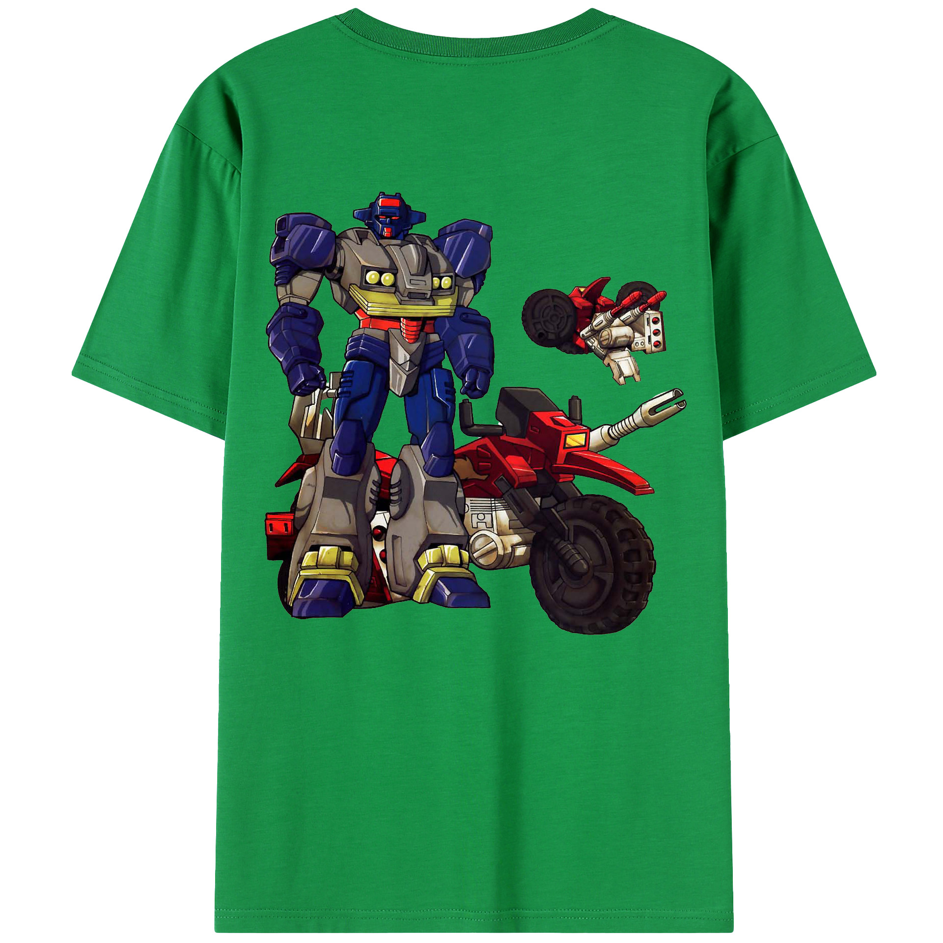 （画像用）  綿100％ メンズ半袖Tシャツ（バックプリント） 通気性