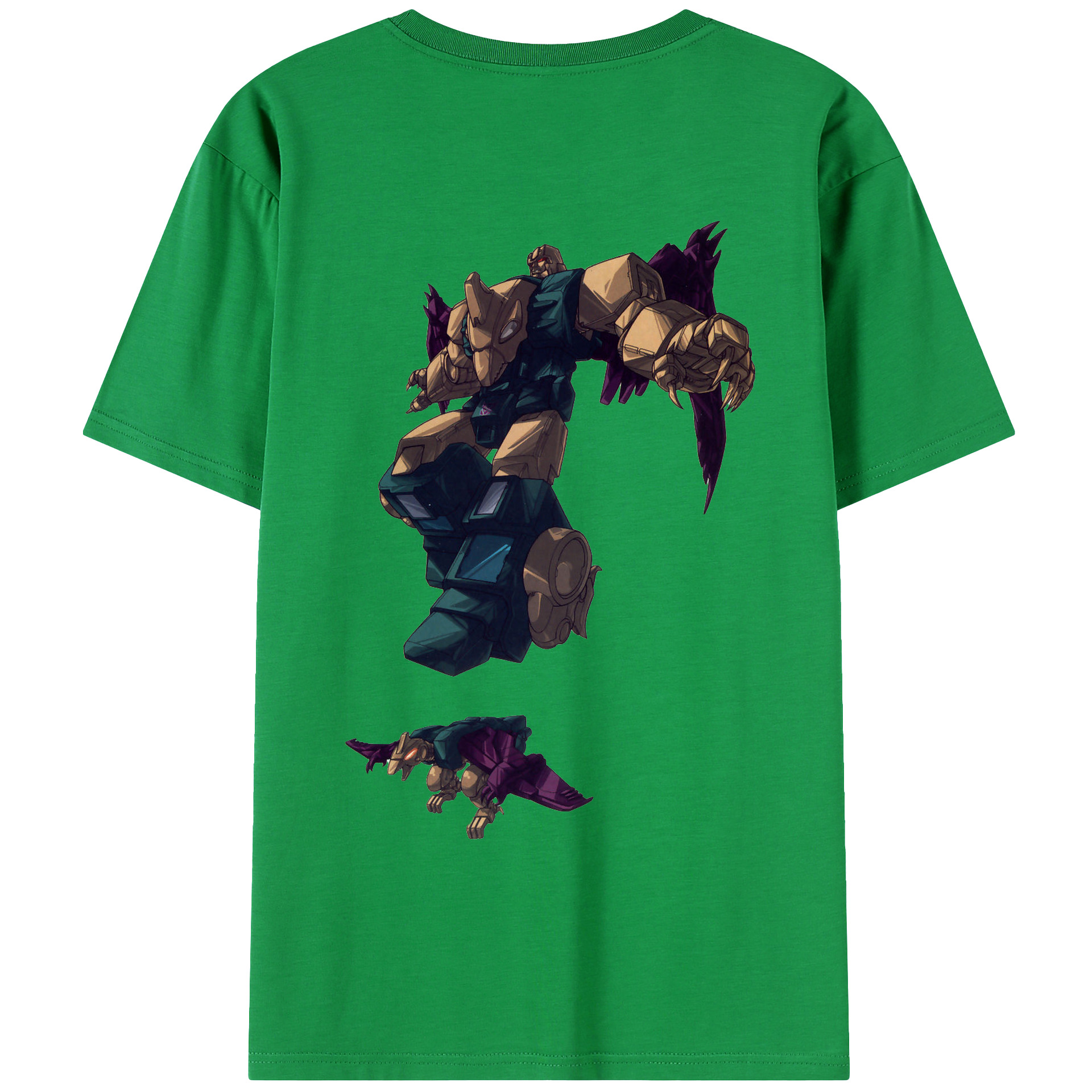 （画像用）  綿100％ メンズ半袖Tシャツ（バックプリント） 通気性