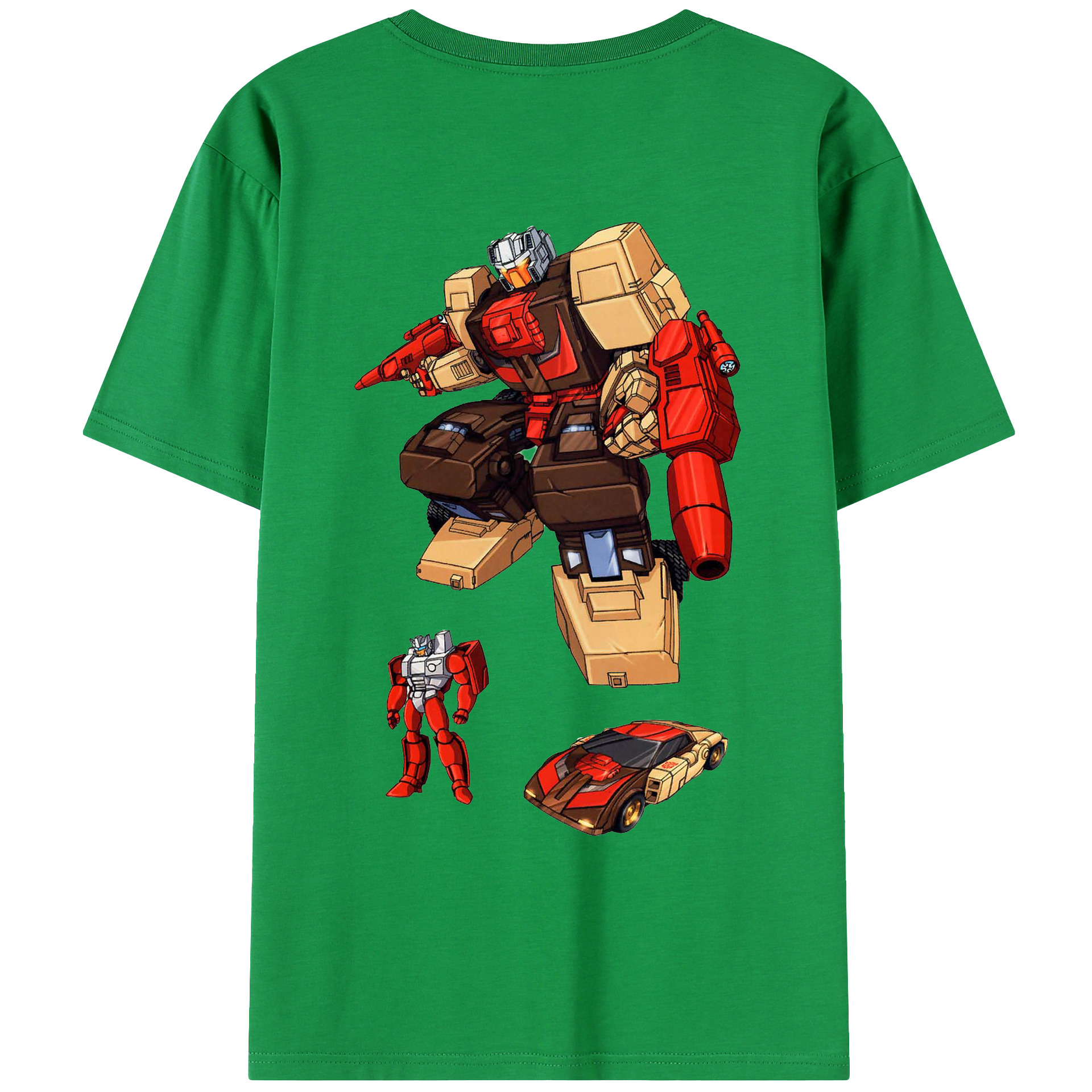 （画像用）  綿100％ メンズ半袖Tシャツ（バックプリント） 通気性