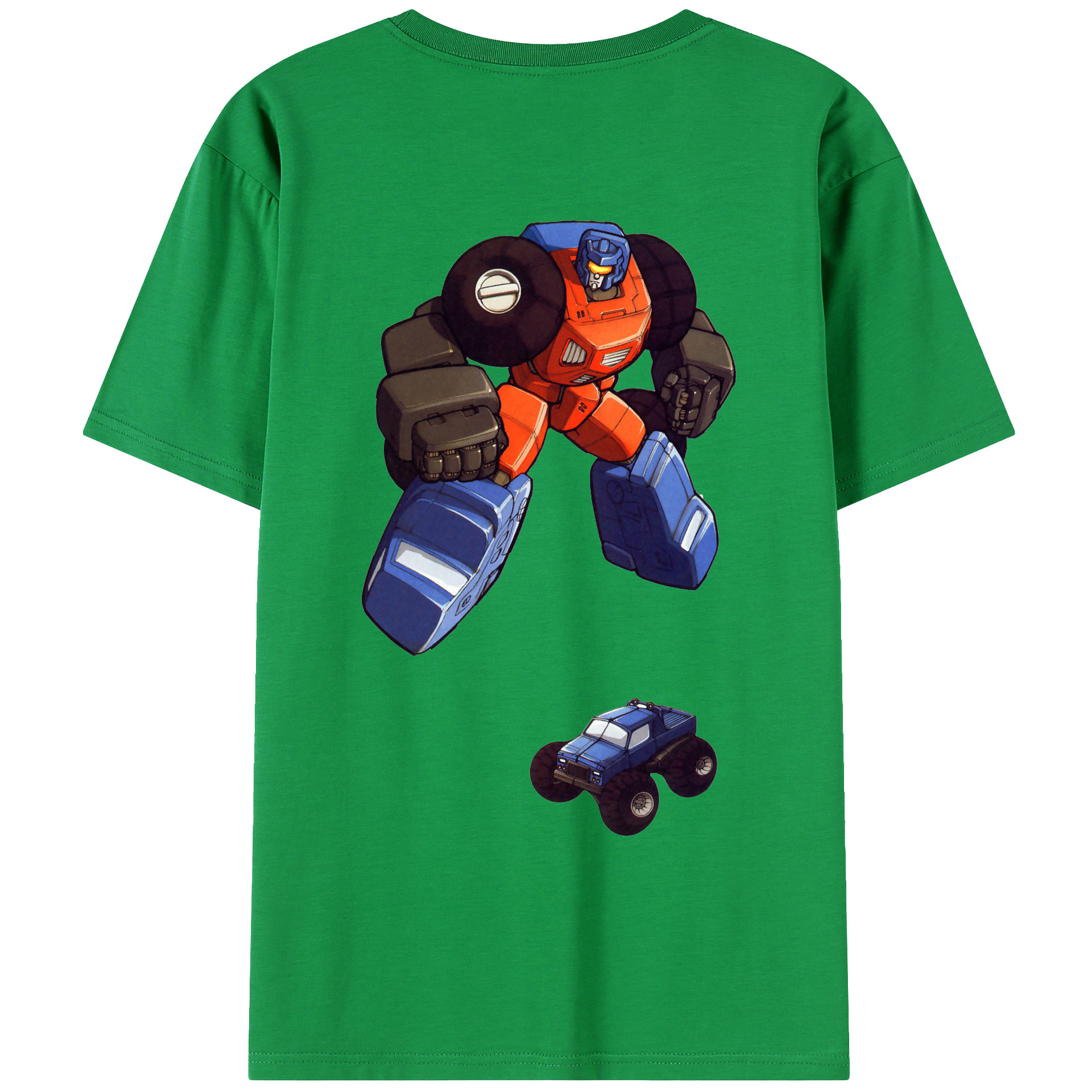 （画像用）  綿100％ メンズ半袖Tシャツ（バックプリント） 通気性