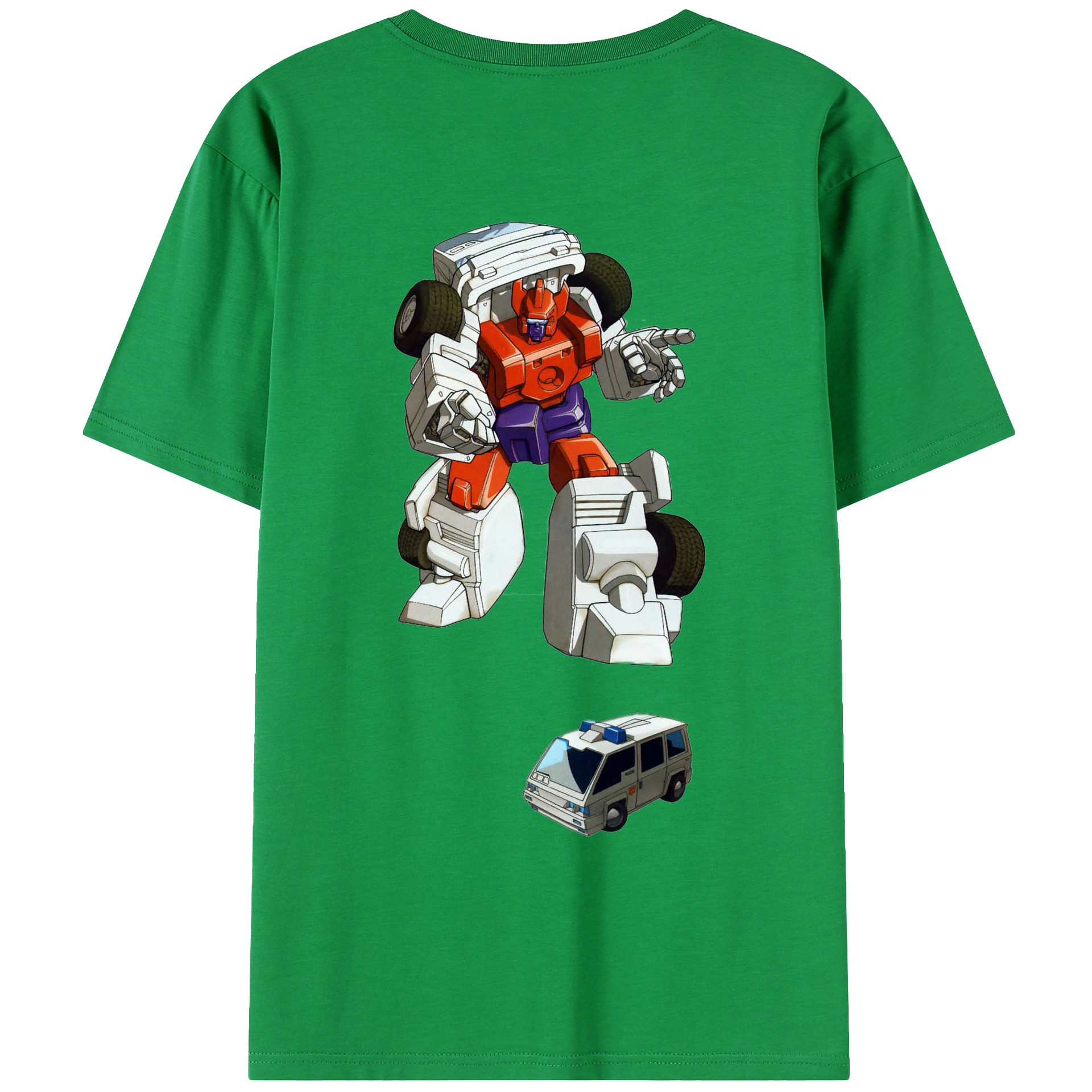 （画像用）  綿100％ メンズ半袖Tシャツ（バックプリント） 通気性