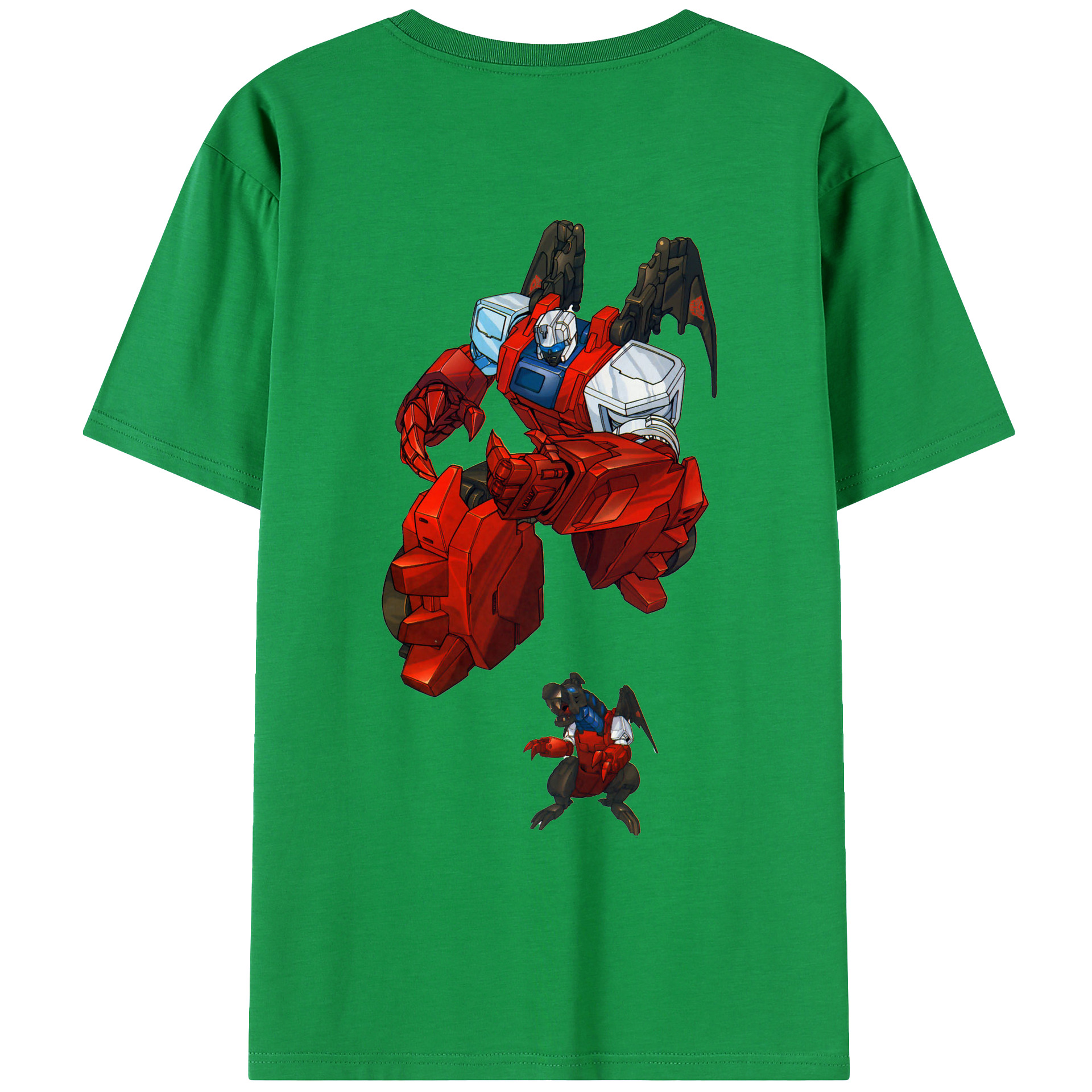 （画像用）  綿100％ メンズ半袖Tシャツ（バックプリント） 通気性