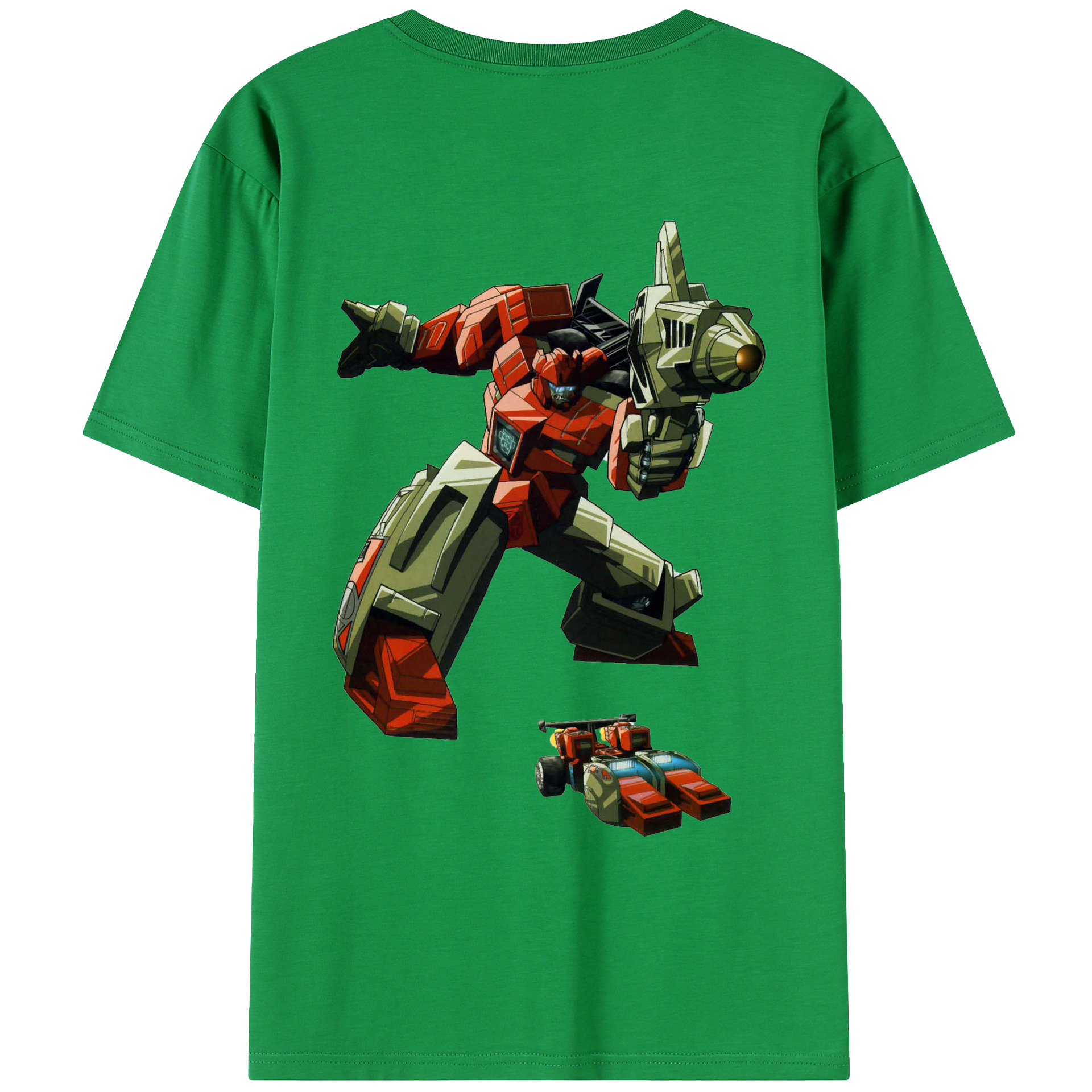 （画像用）  綿100％ メンズ半袖Tシャツ（バックプリント） 通気性