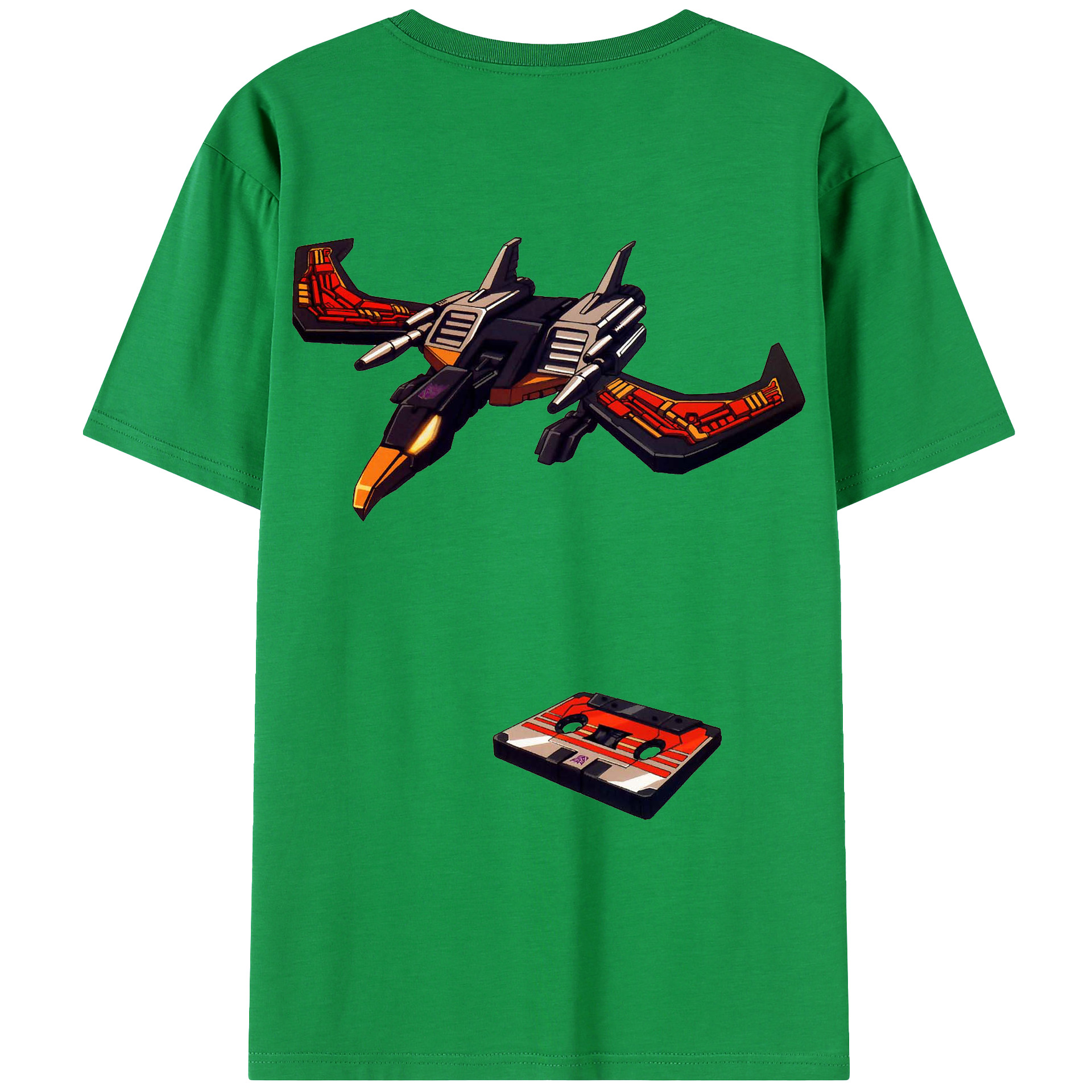 （画像用）  綿100％ メンズ半袖Tシャツ（バックプリント） 通気性