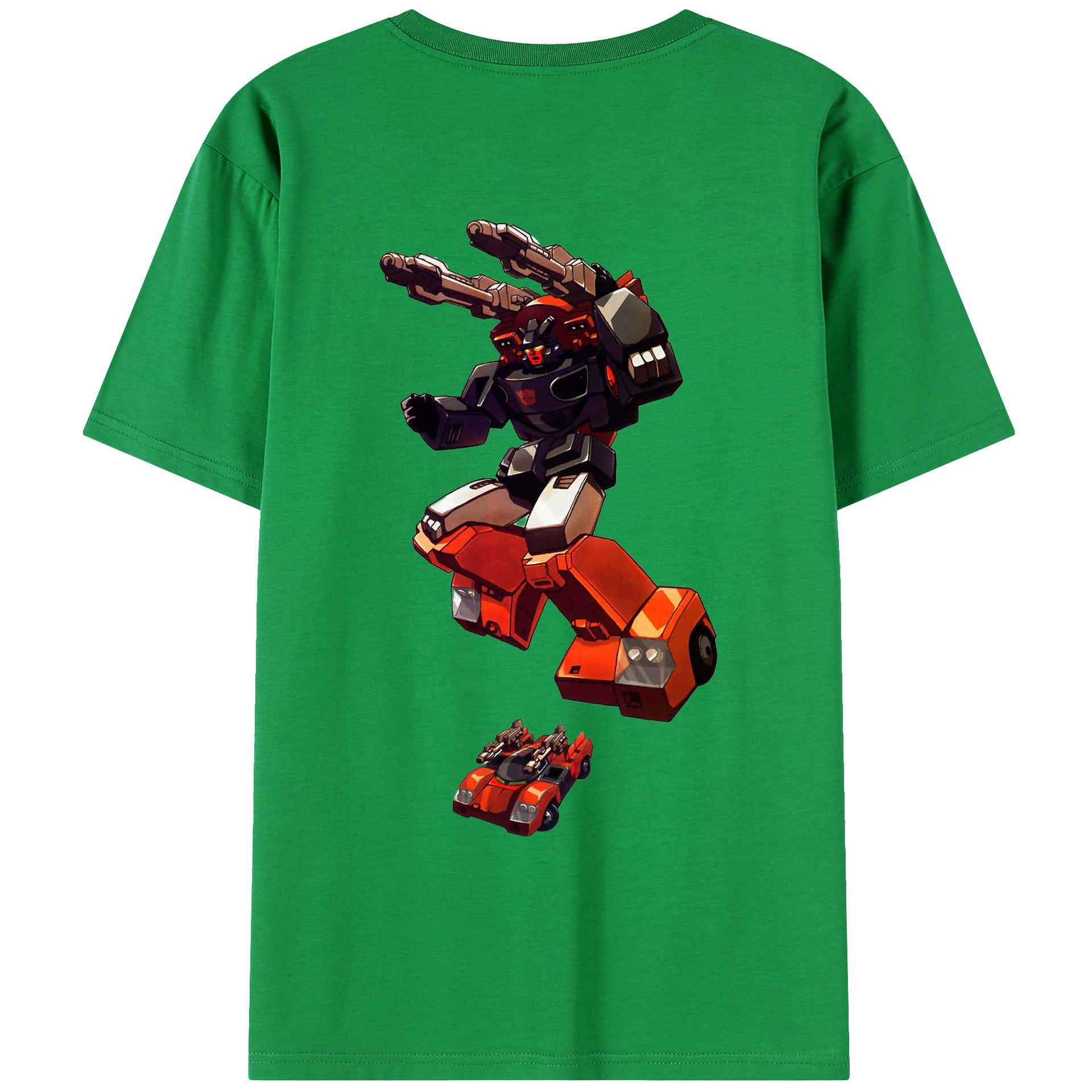 （画像用）  綿100％ メンズ半袖Tシャツ（バックプリント） 通気性