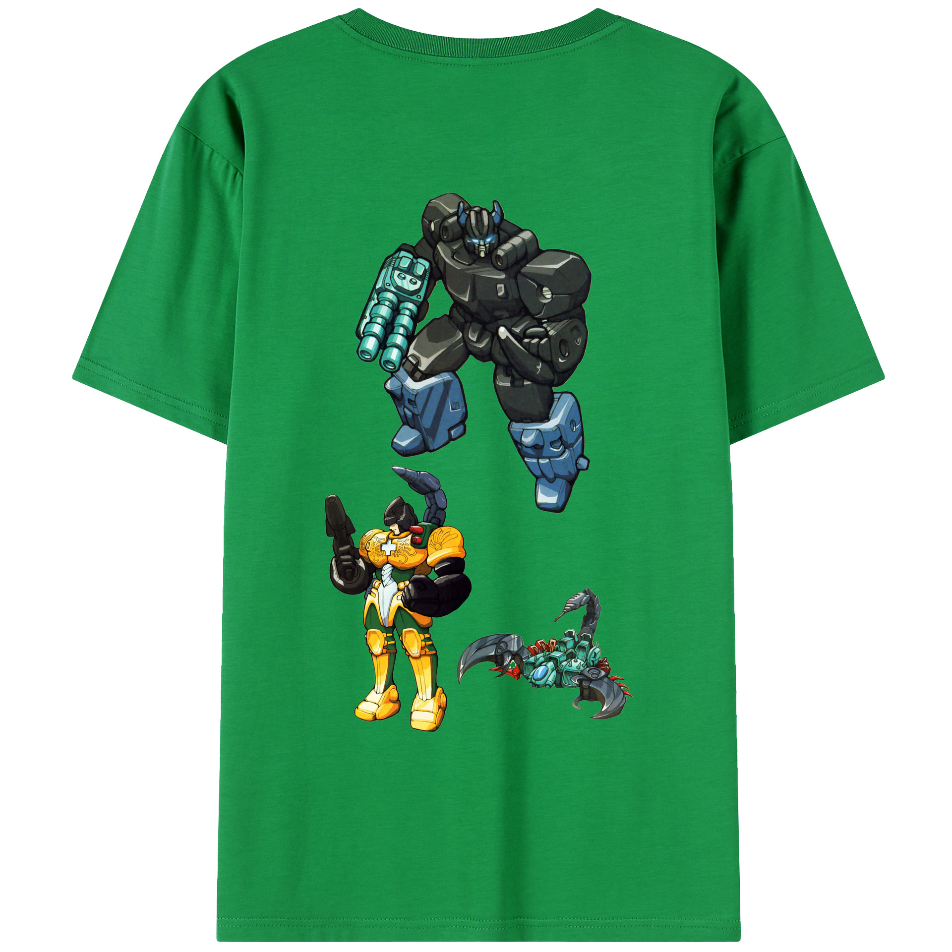 （画像用）  綿100％ メンズ半袖Tシャツ（バックプリント） 通気性