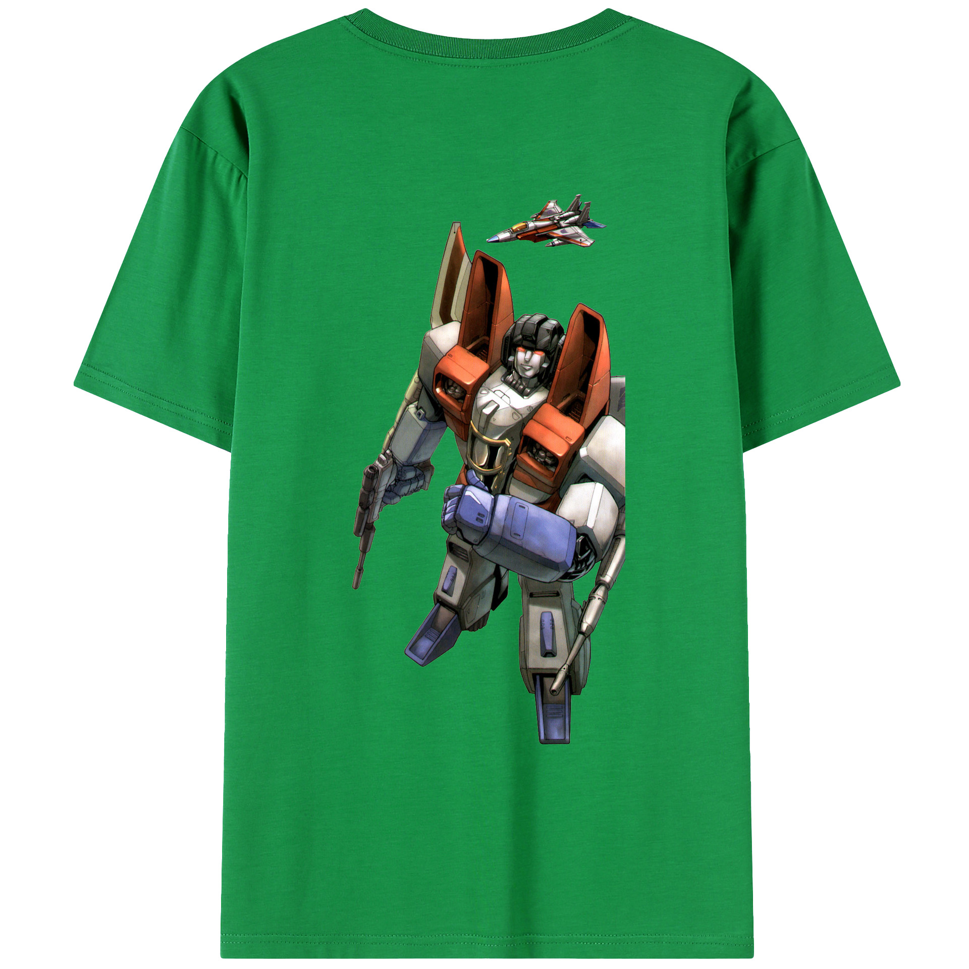 （画像用）  綿100％ メンズ半袖Tシャツ（バックプリント） 通気性