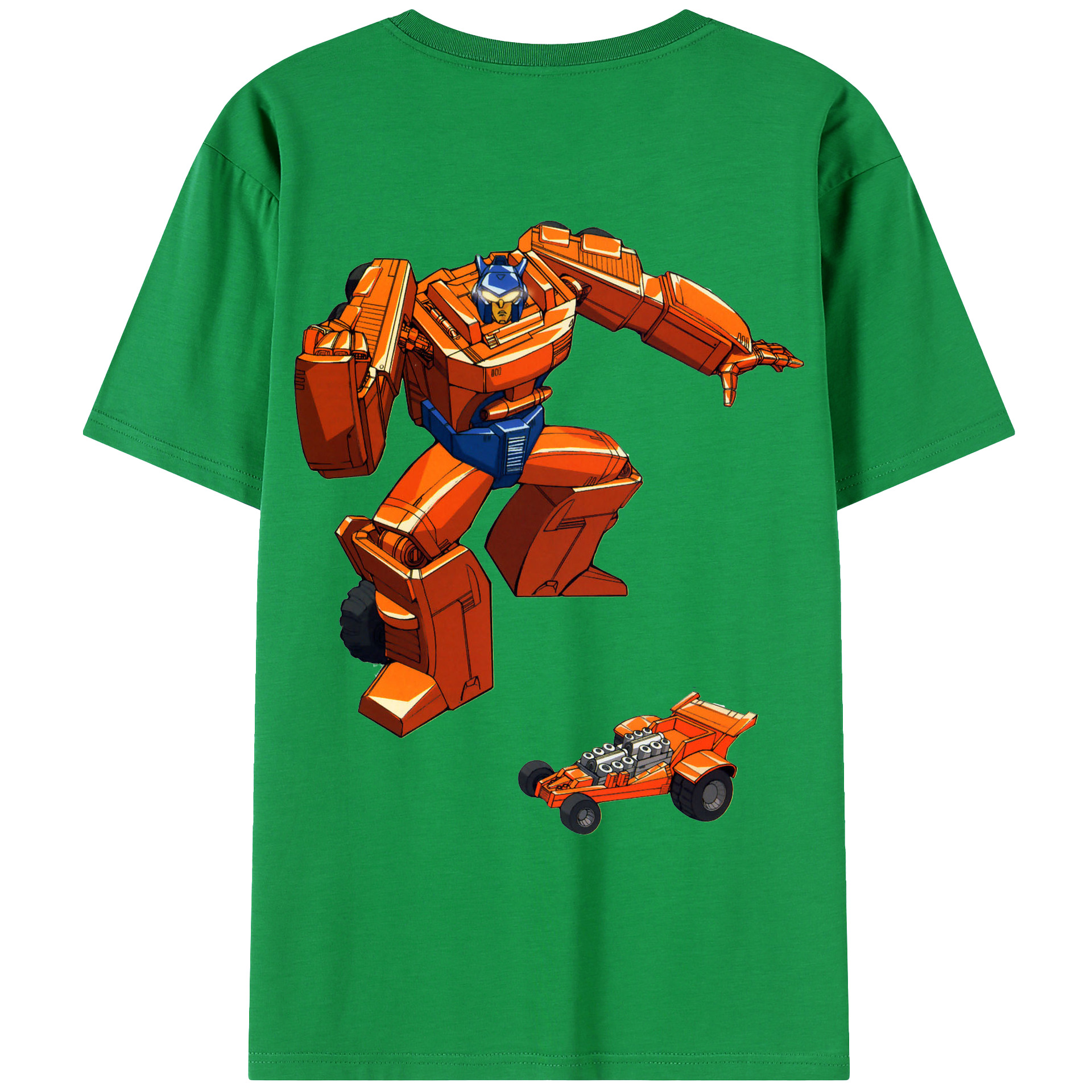 （画像用）  綿100％ メンズ半袖Tシャツ（バックプリント） 通気性