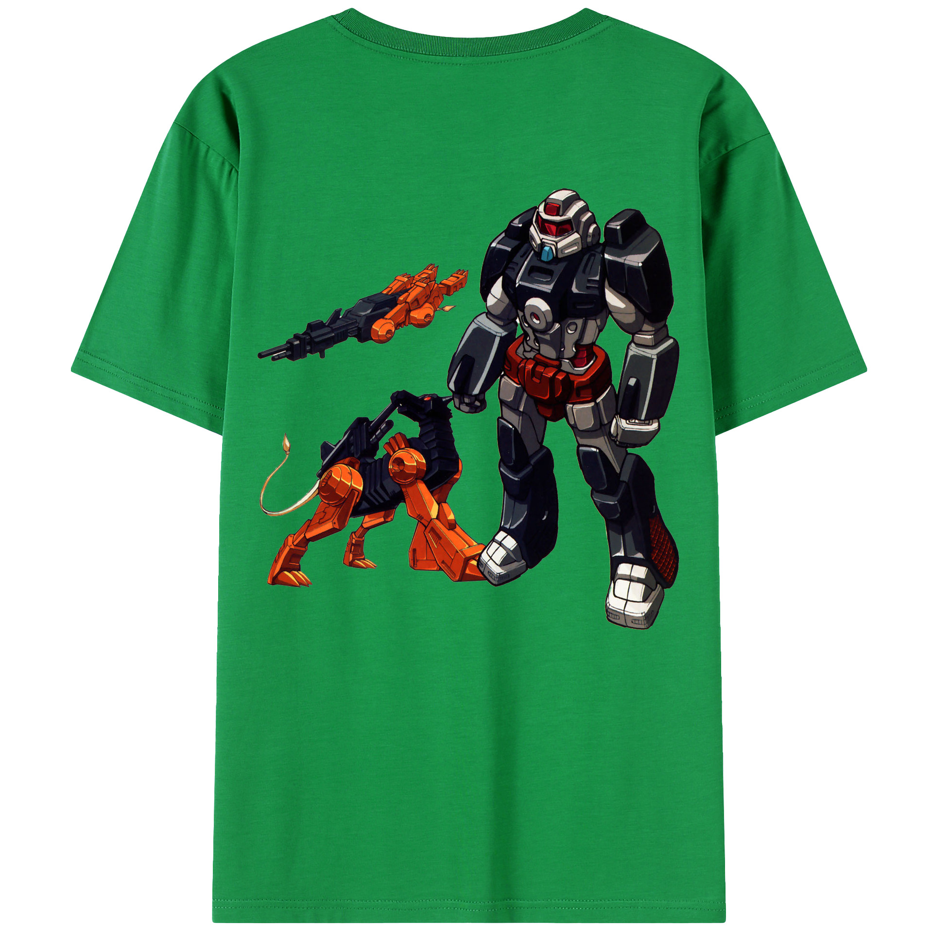 （画像用）  綿100％ メンズ半袖Tシャツ（バックプリント） 通気性