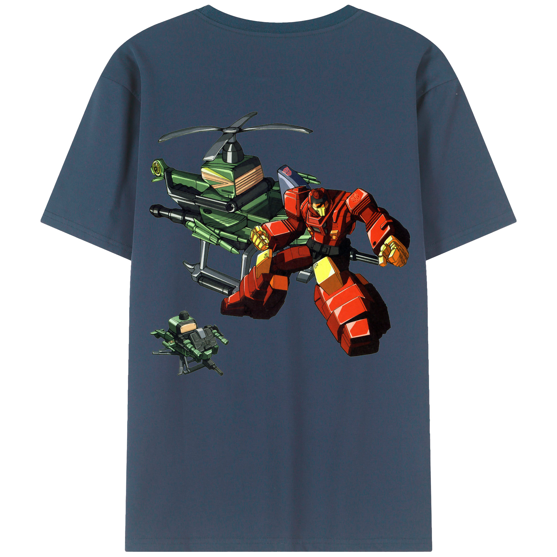 （画像用）  綿100％ メンズ半袖Tシャツ（バックプリント） 通気性