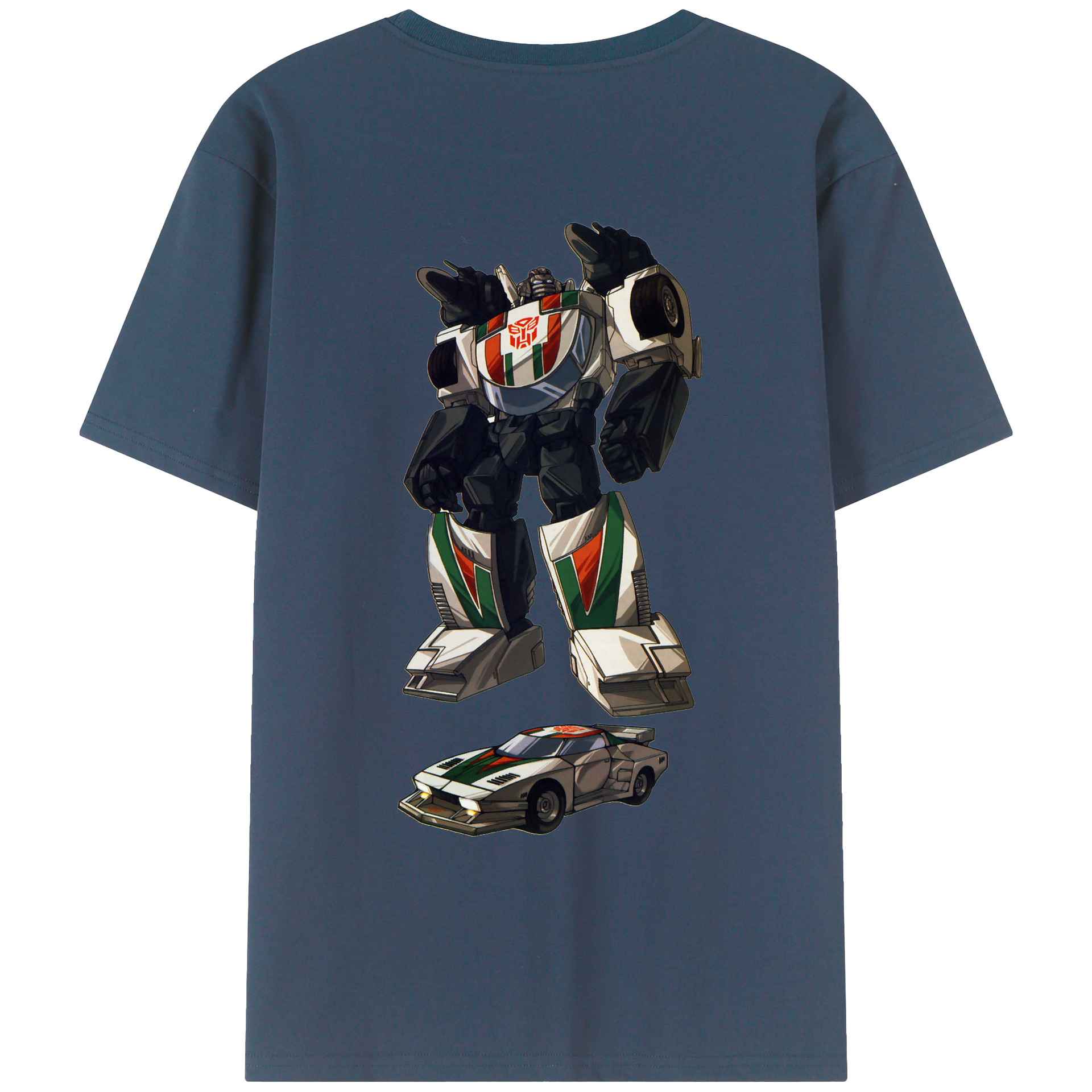 （画像用）  綿100％ メンズ半袖Tシャツ（バックプリント） 通気性
