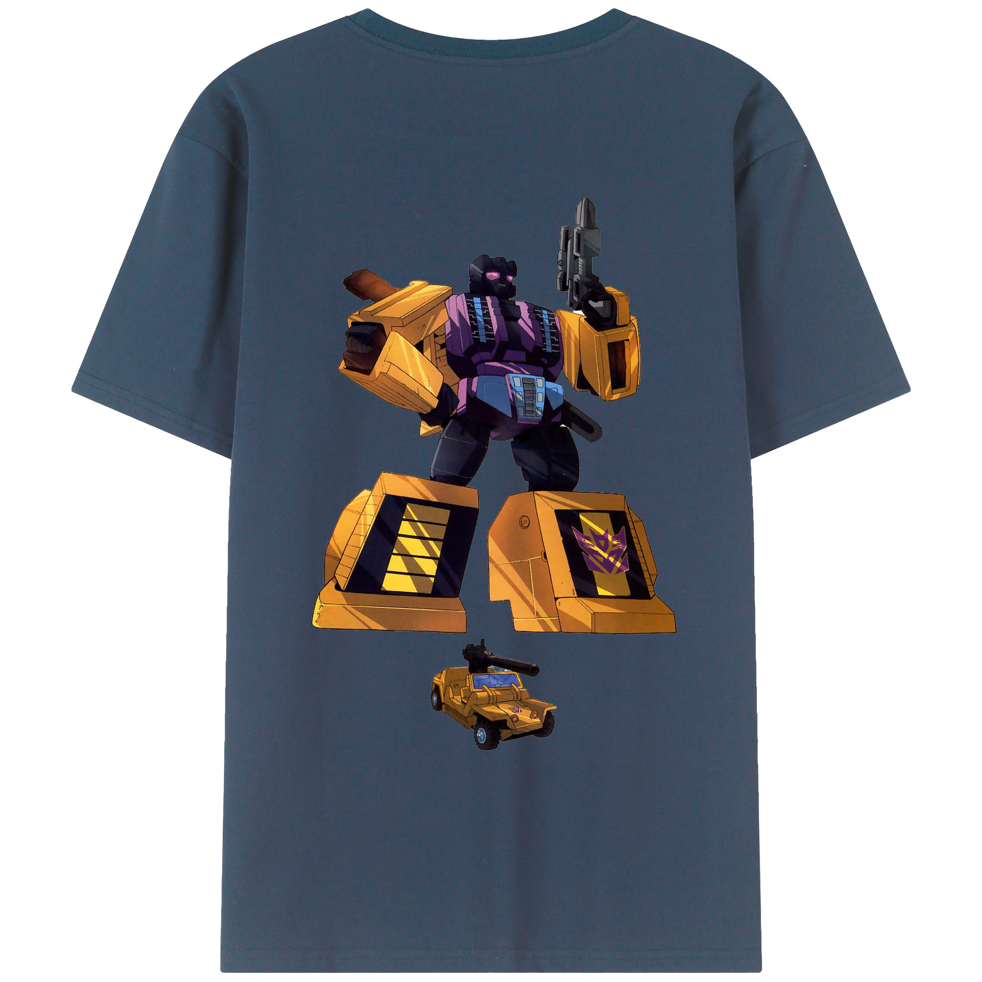 （画像用）  綿100％ メンズ半袖Tシャツ（バックプリント） 通気性