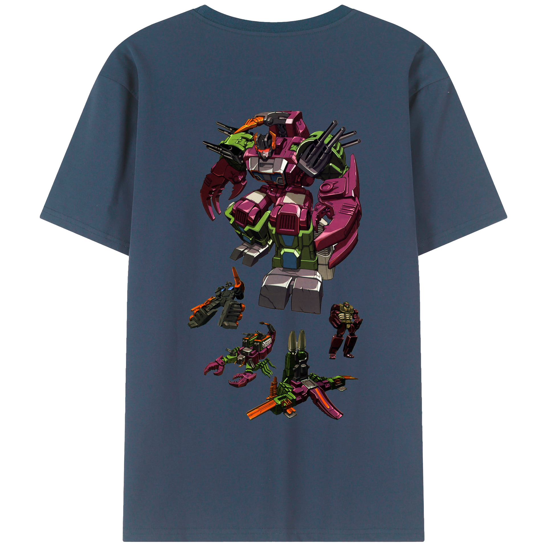 （画像用）  綿100％ メンズ半袖Tシャツ（バックプリント） 通気性