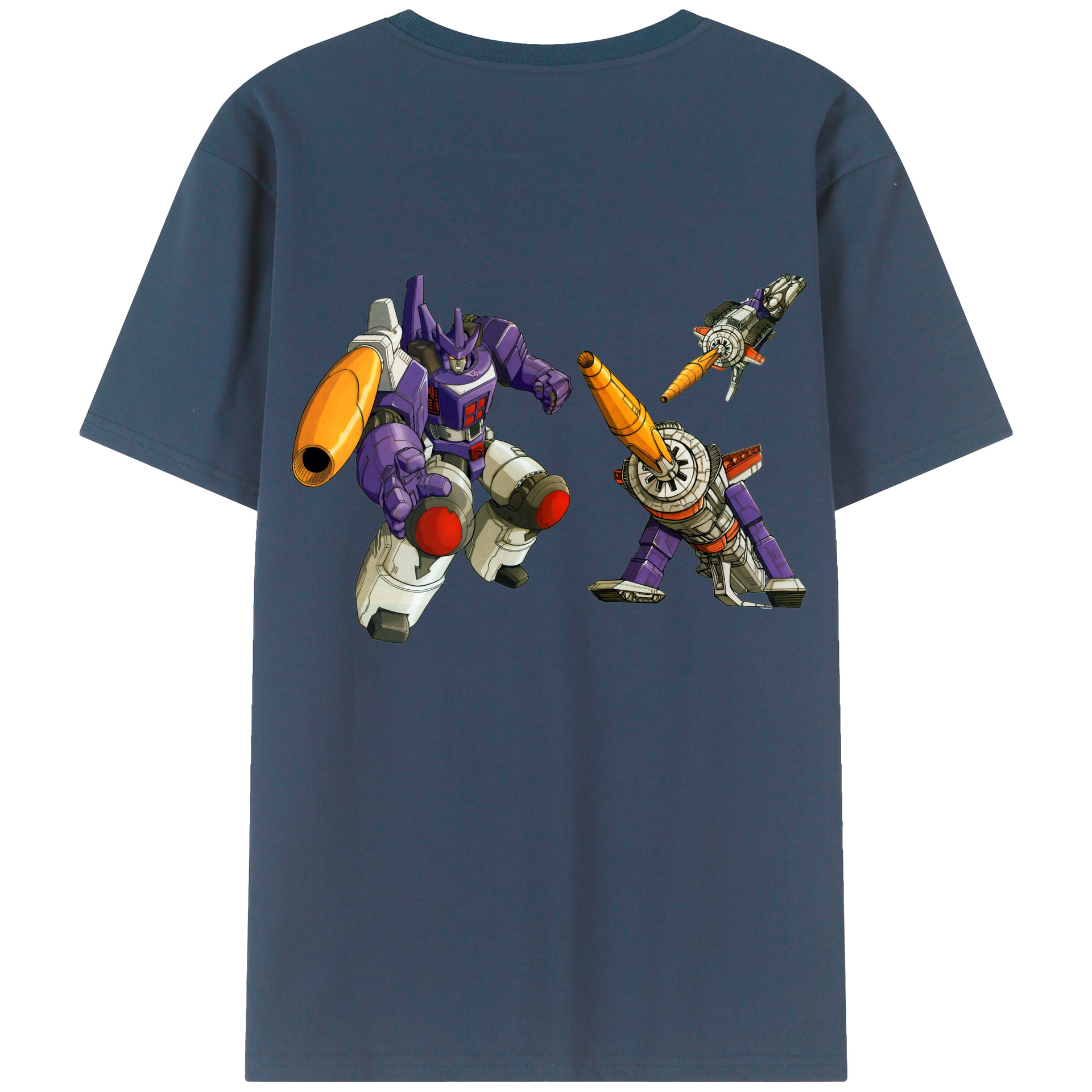 （画像用）  綿100％ メンズ半袖Tシャツ（バックプリント） 通気性