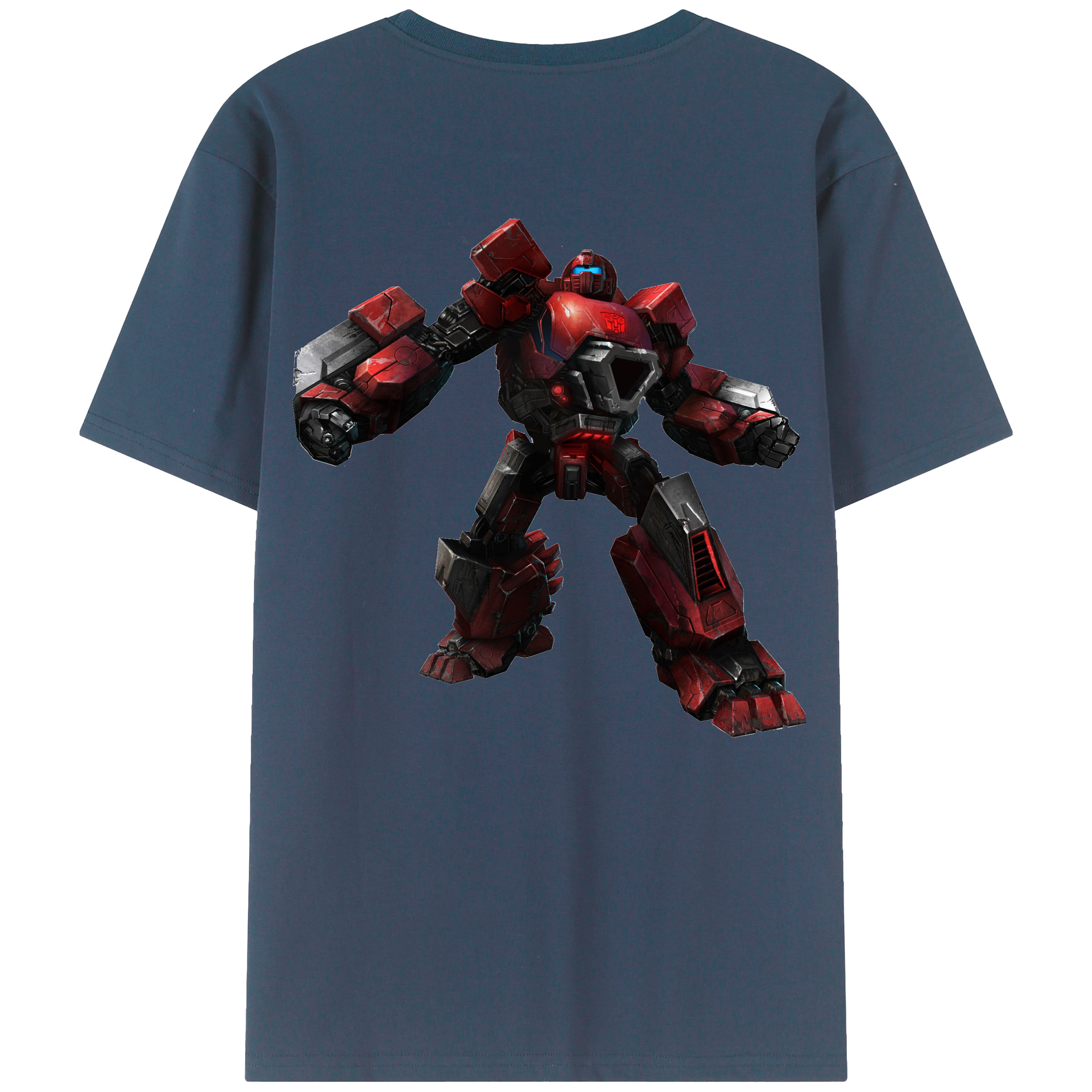 （画像用）  綿100％ メンズ半袖Tシャツ（バックプリント） 通気性