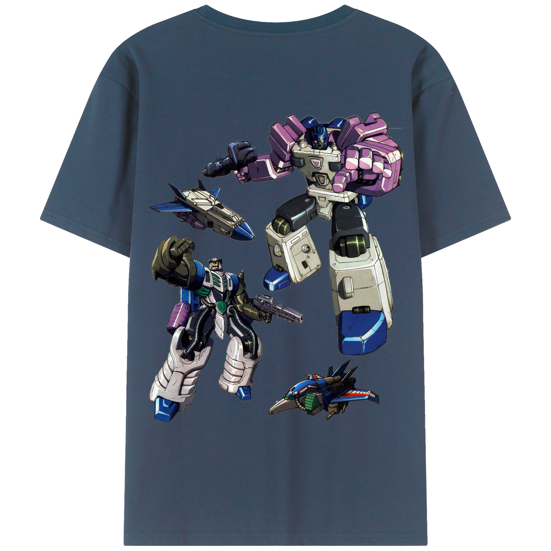 （画像用）  綿100％ メンズ半袖Tシャツ（バックプリント） 通気性