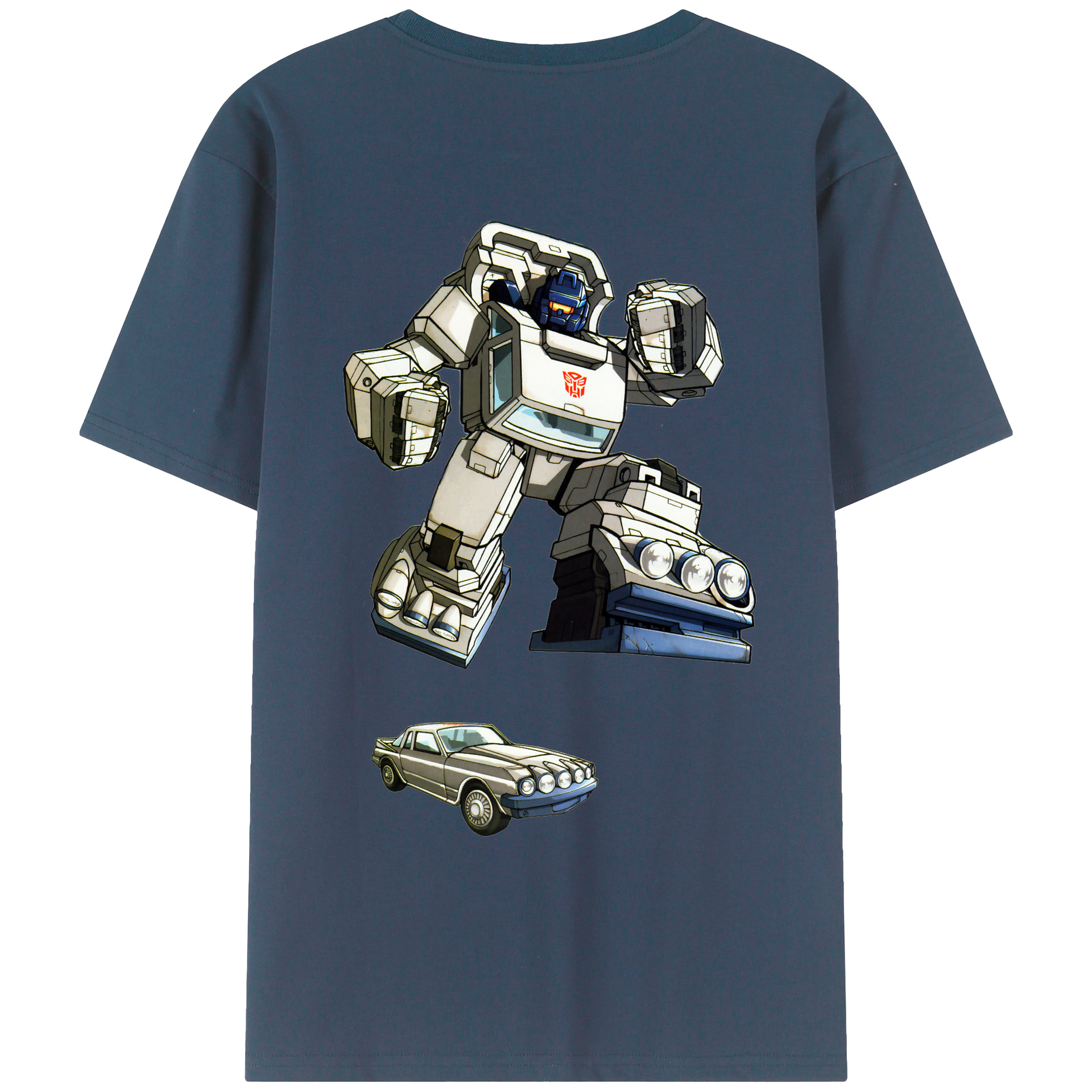 （画像用）  綿100％ メンズ半袖Tシャツ（バックプリント） 通気性