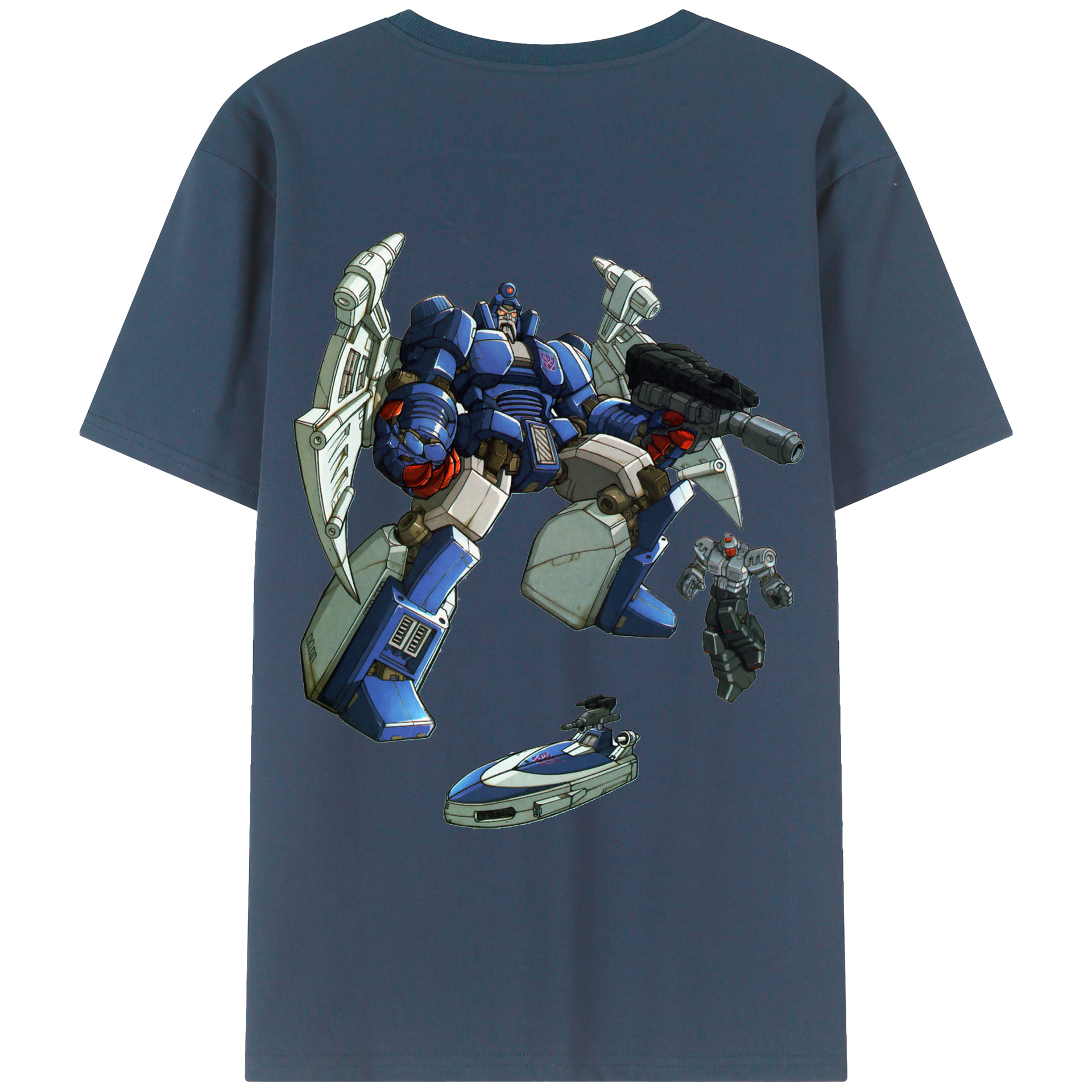 （画像用）  綿100％ メンズ半袖Tシャツ（バックプリント） 通気性