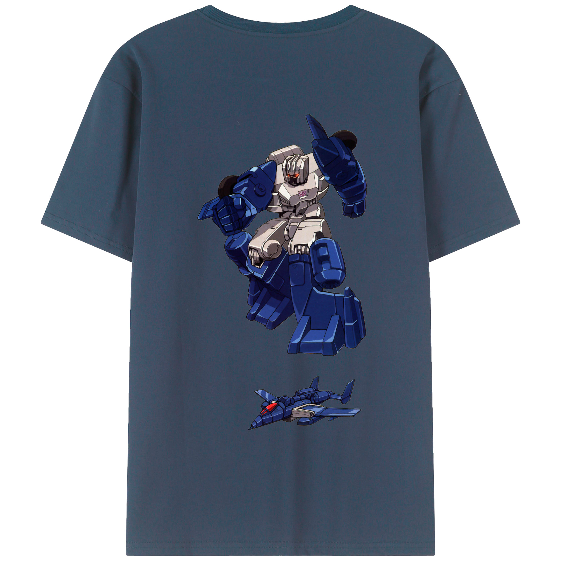 （画像用）  綿100％ メンズ半袖Tシャツ（バックプリント） 通気性