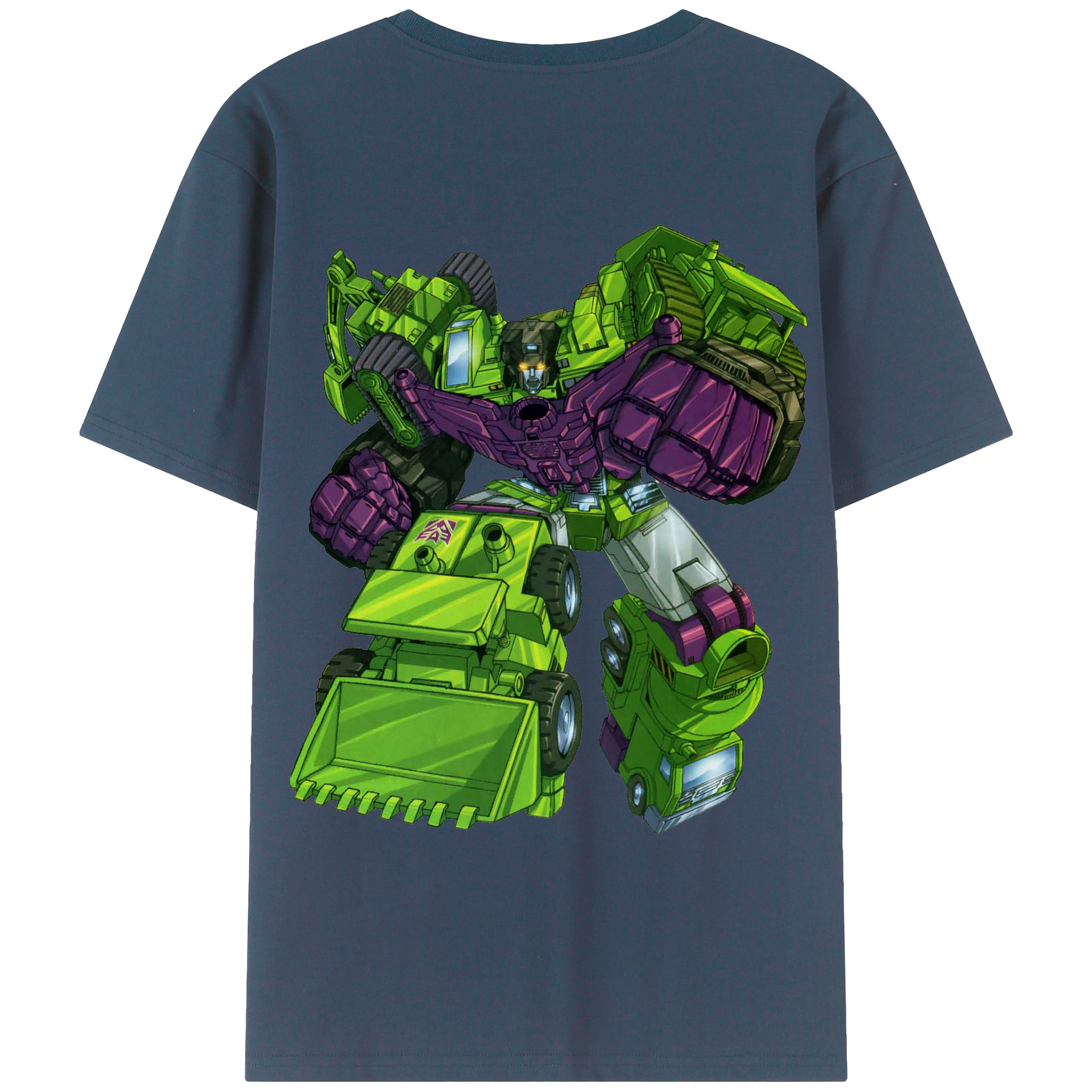 （画像用）  綿100％ メンズ半袖Tシャツ（バックプリント） 通気性